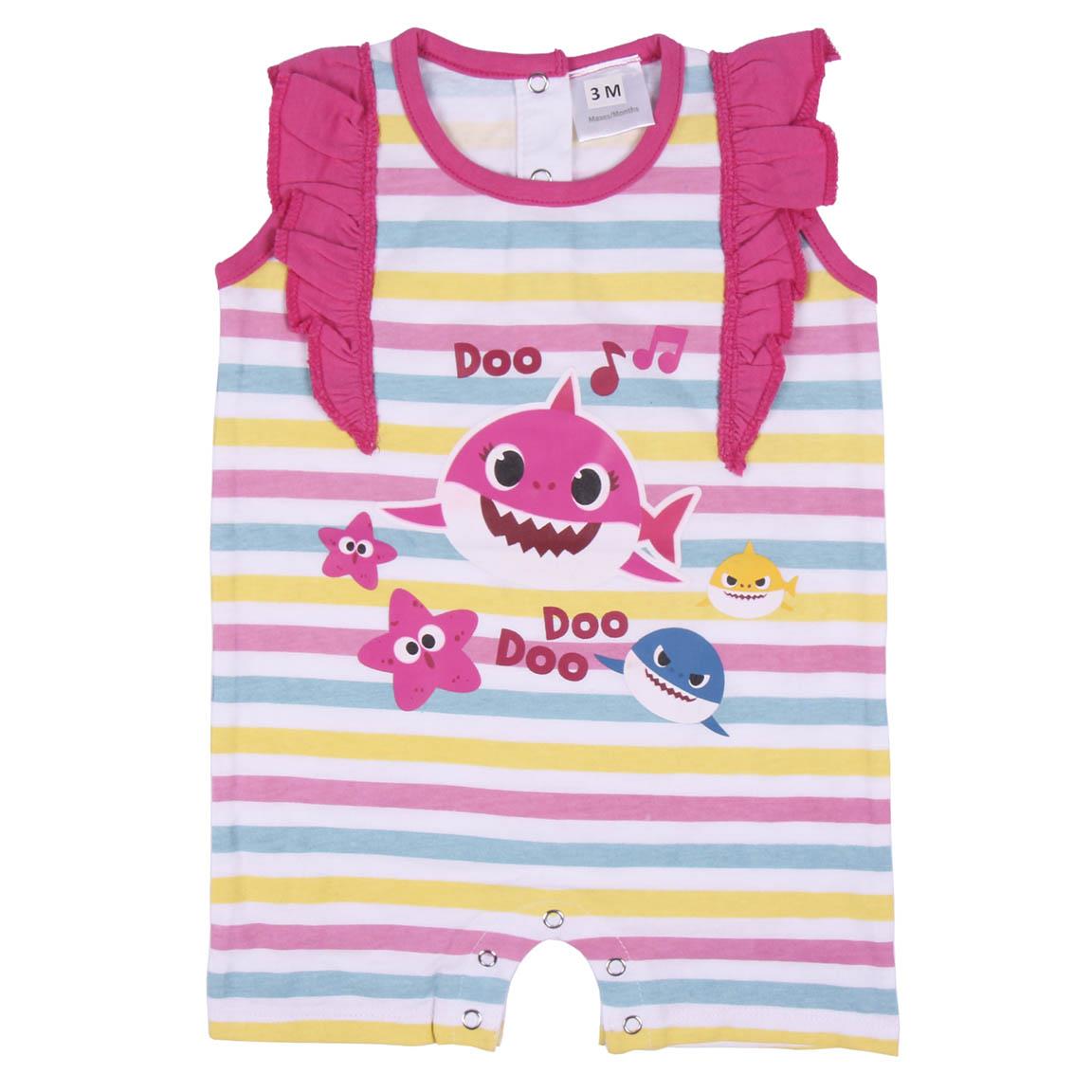 BABY GROW SINGLE JERSEY BABY SHARK