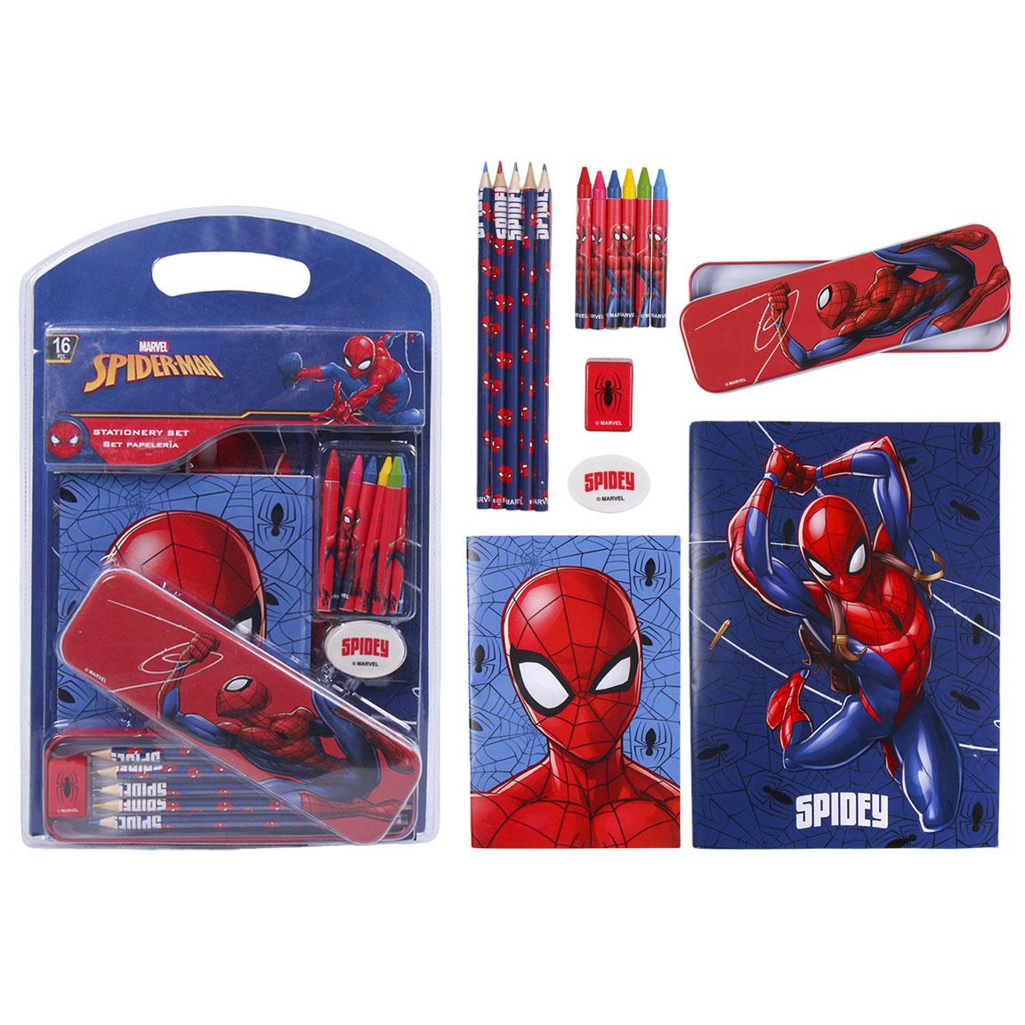 STATIONERY SET SCHOOL SPIDERMAN