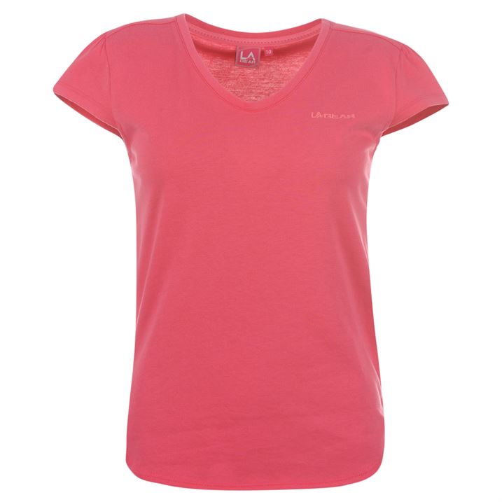 Triko LA Gear V Neck Top dámské