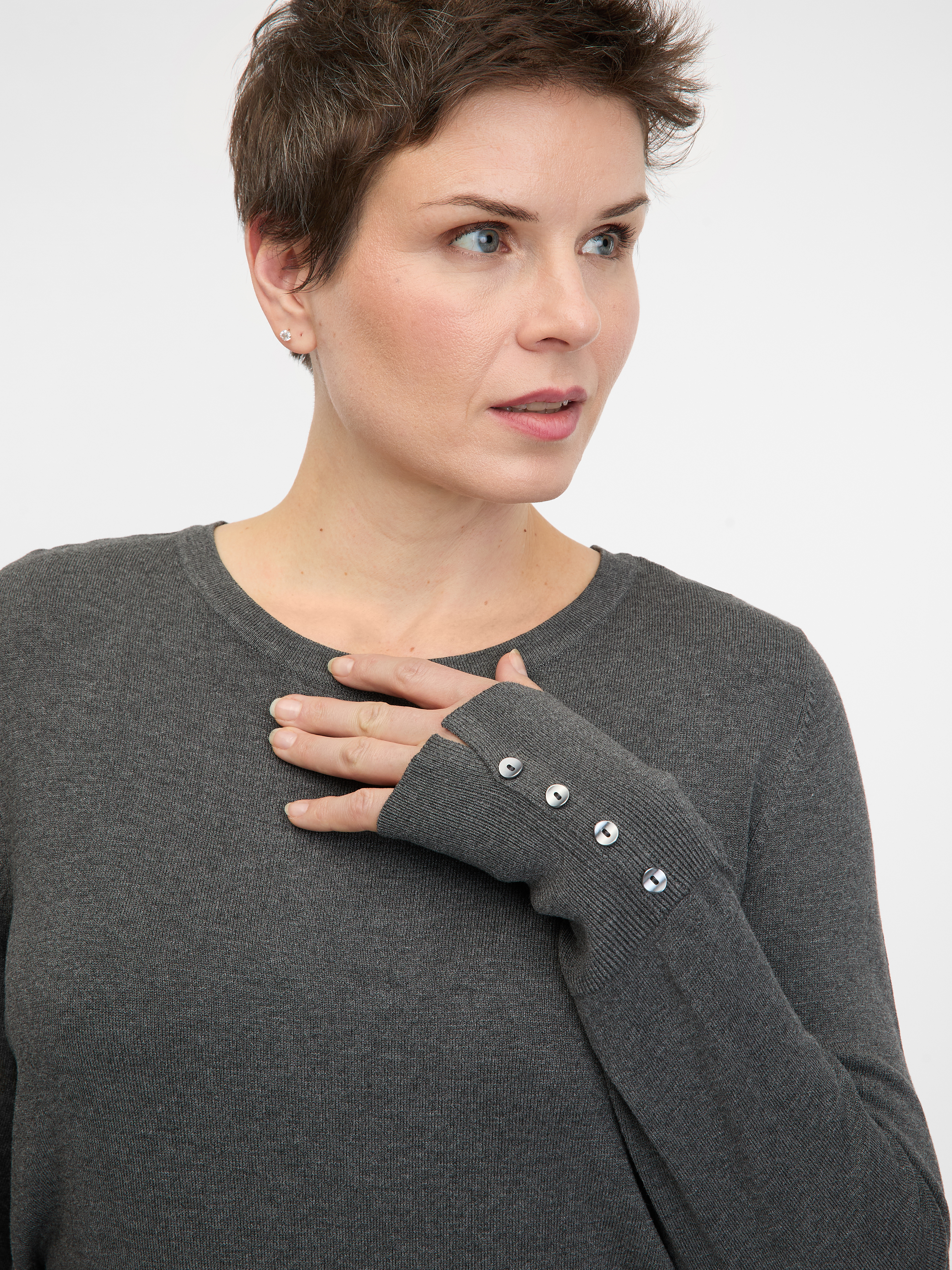 Grey women's sweater ORSAY - Women's