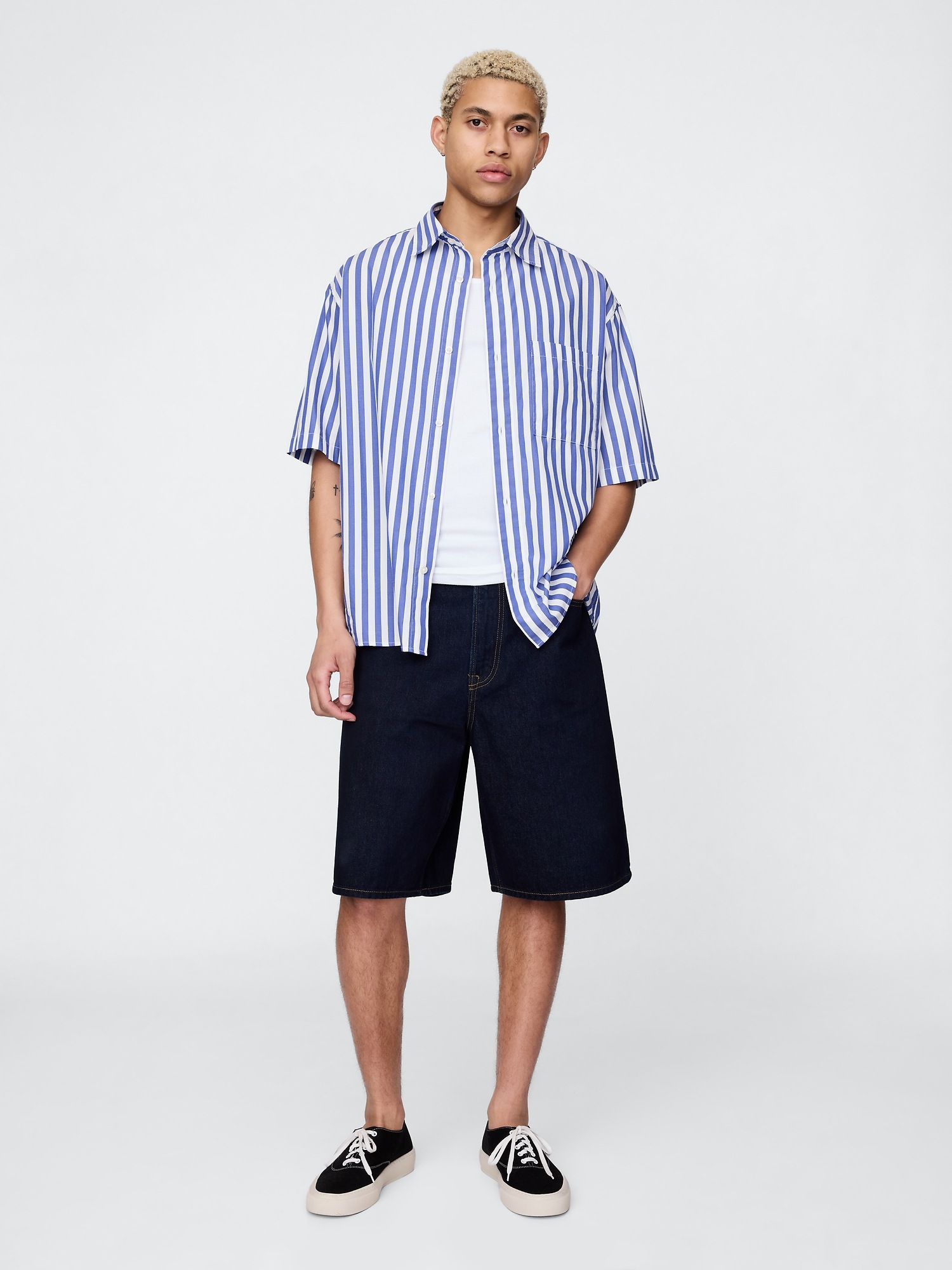GAP Oversize poplin shirt - Men's