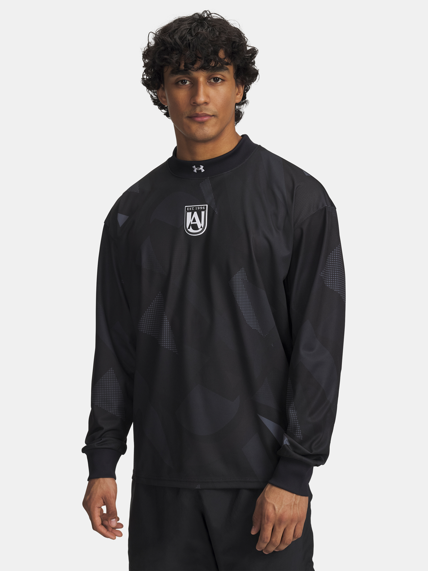 Mens T-shirt Under Armour UA M 96 Terrace Goalie Jsy-BLK - Mens