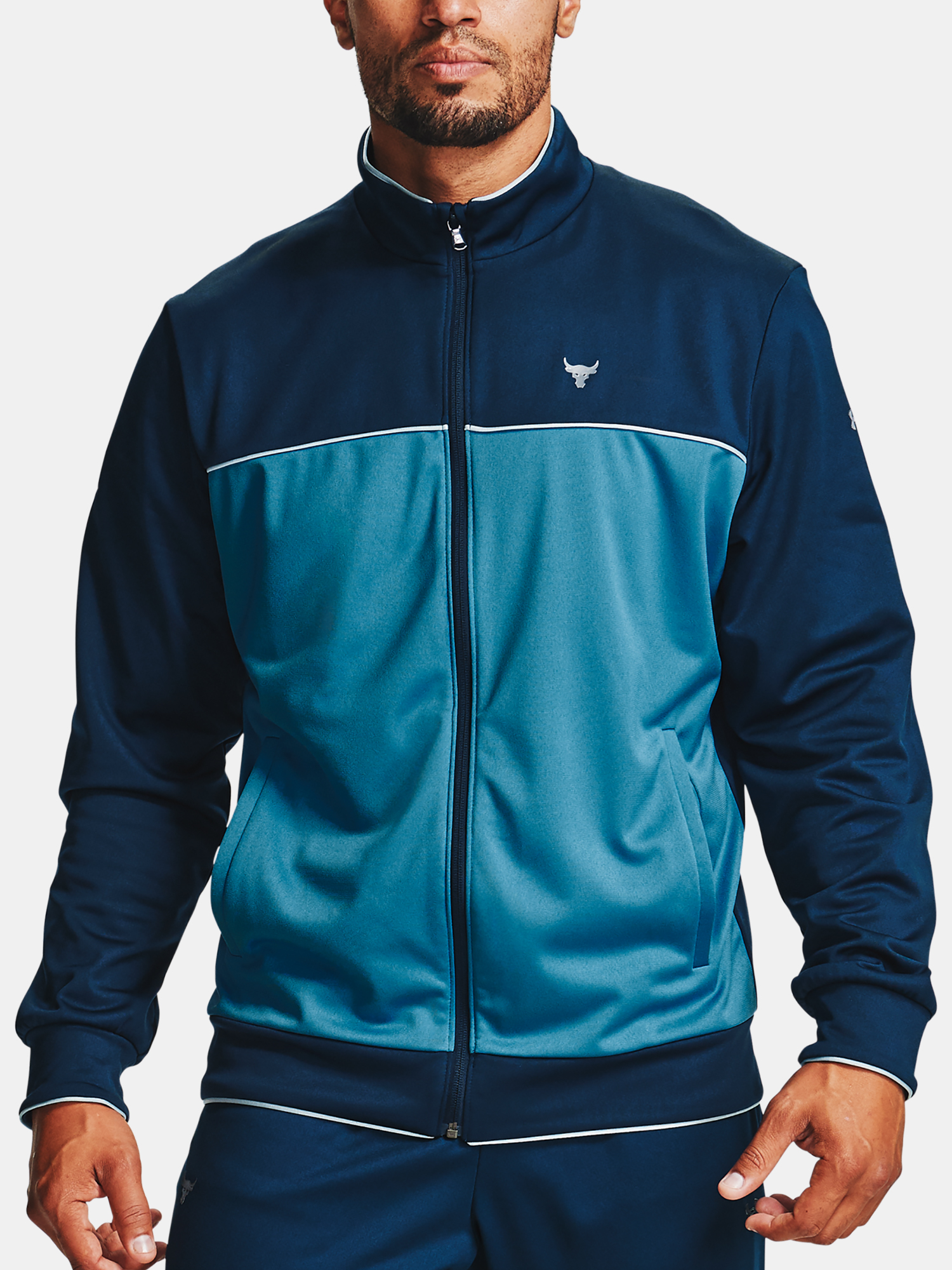 Under Armour Sweatshirt PJT ROCK KNIT TRACK JKT-NVY - Men&#039;s