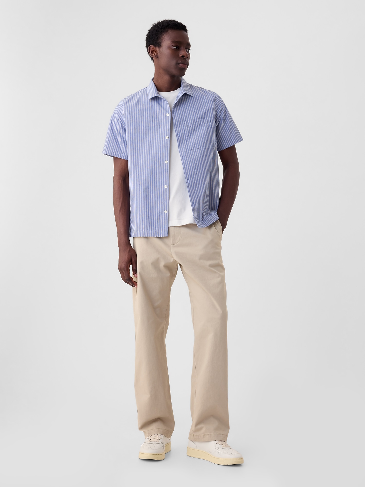 GAP Kalhoty modern khaki ‘90s loose - Pánské