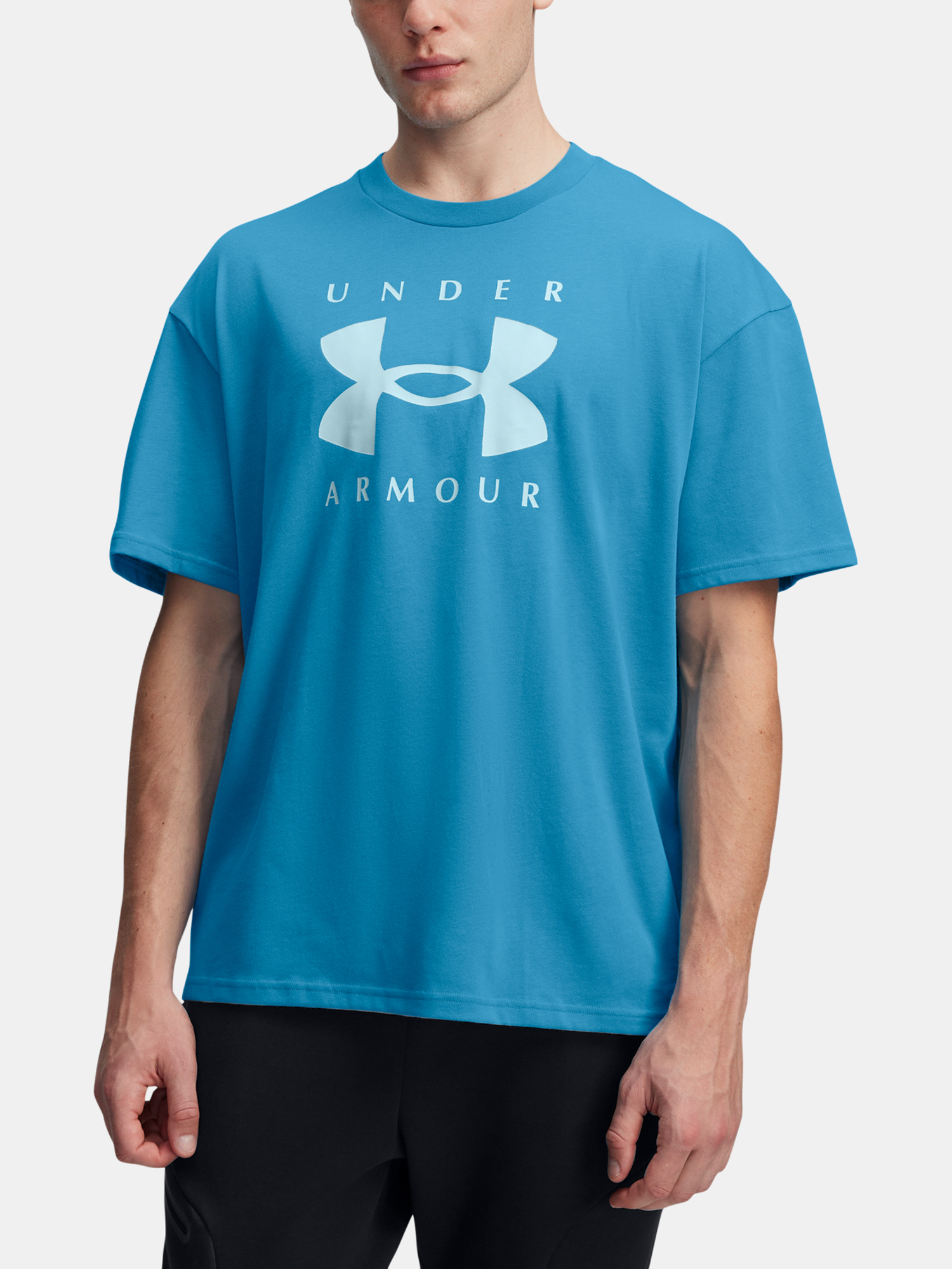 Mens T-shirt Under Armour UA M HW OS Branded SS - Mens