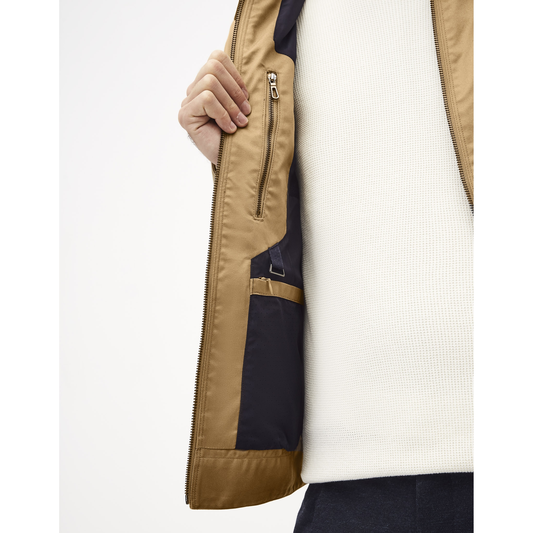 Jachete subtire pentru barbati Celio - bej