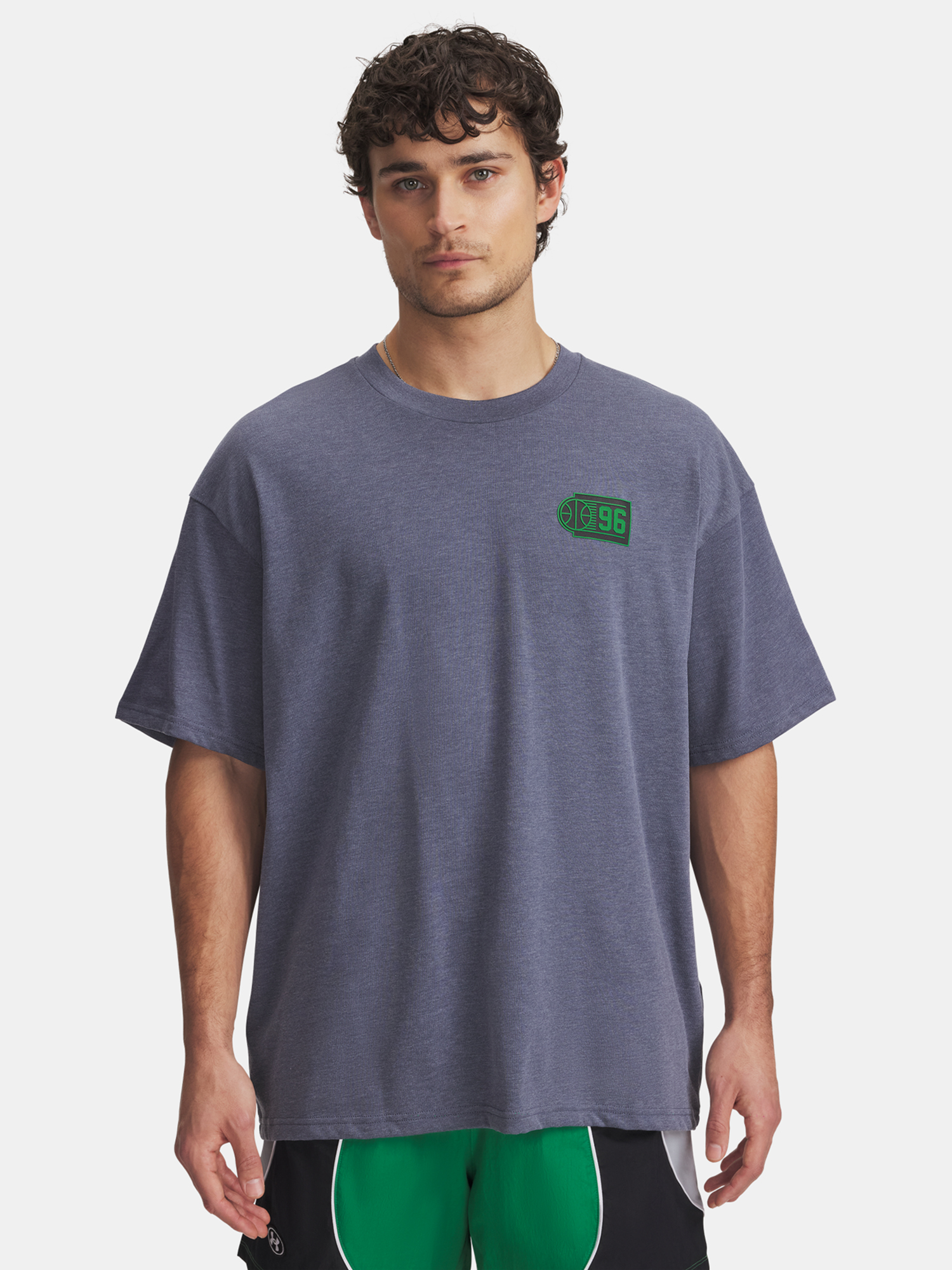 Men's T-shirt Under Armour UA M HWT Hoops Courtside SS - Men's