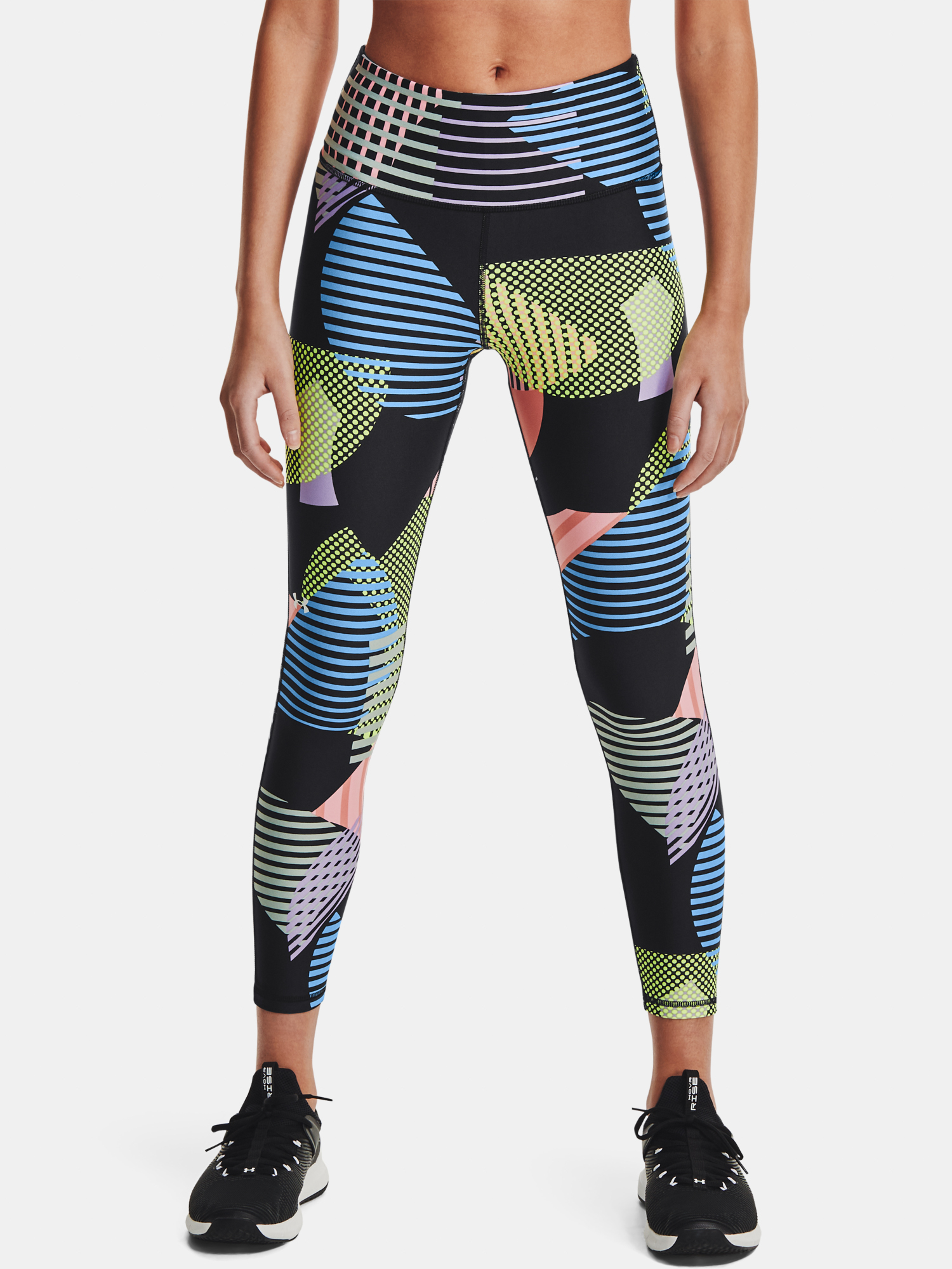 Under Armour Leggings HG Armr Geo Print 7/8 Leg NS-BLK - Women