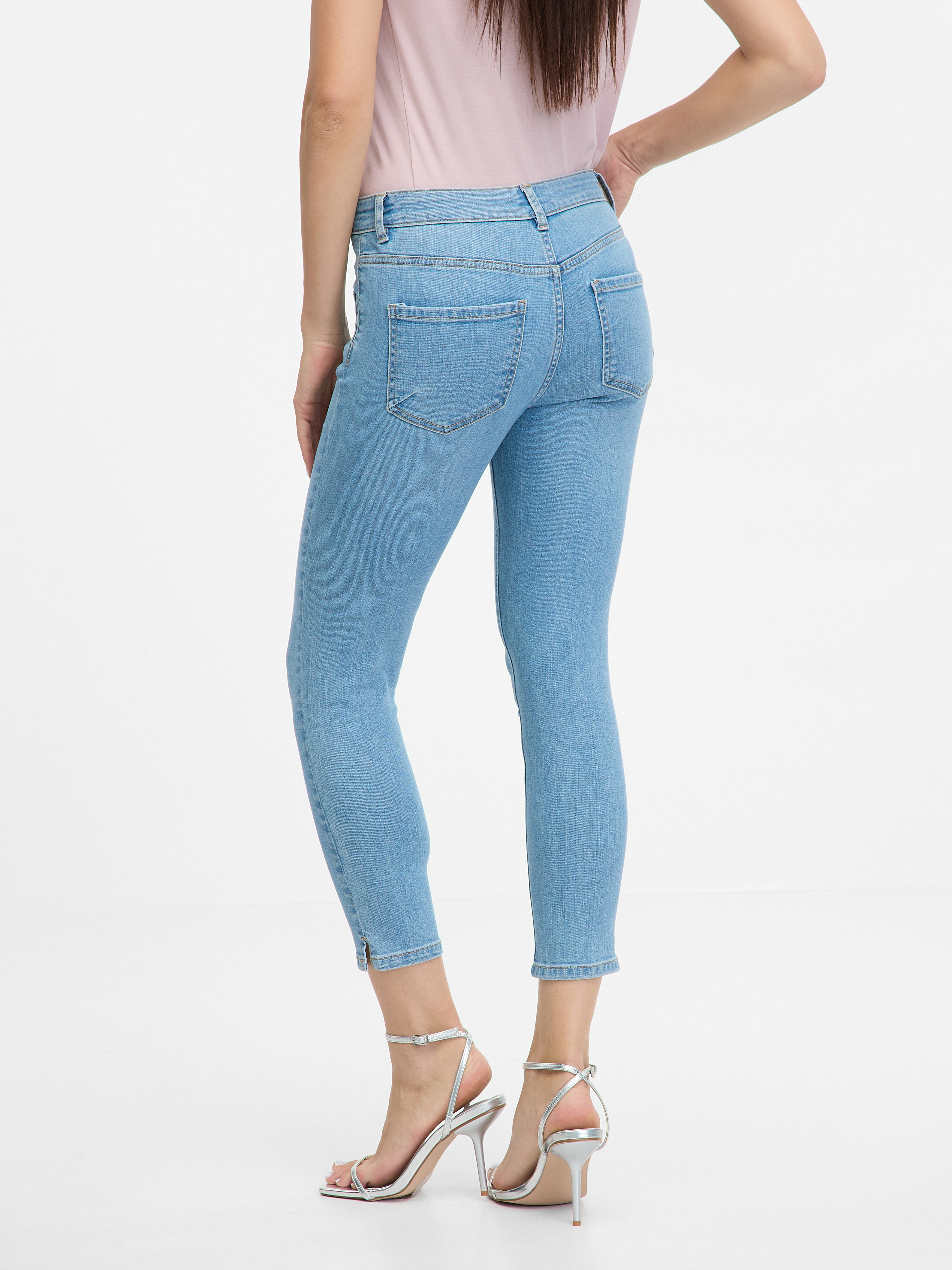 Light blue women's skinny fit jeans ORSAY - Women