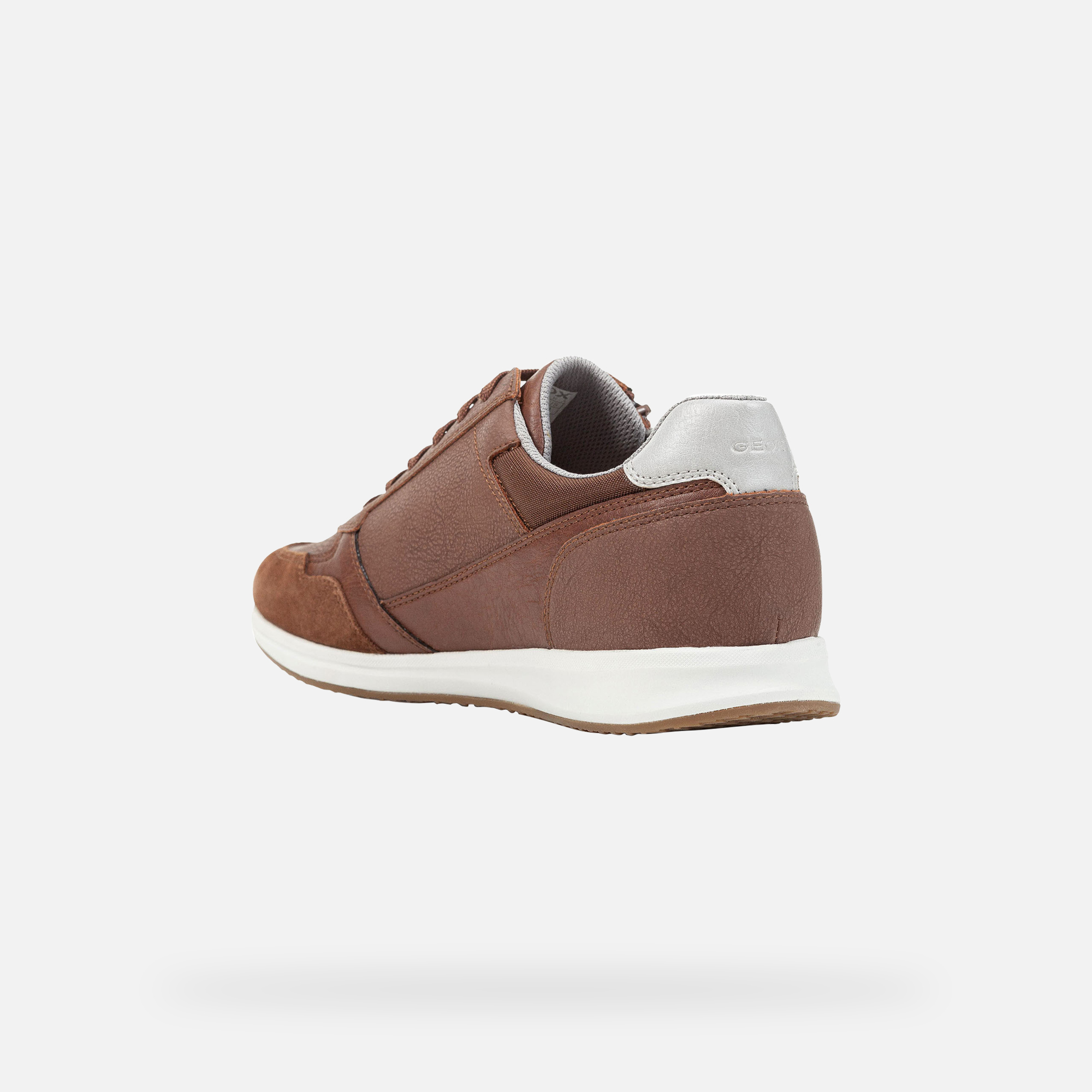 Brown men&#039;s sneakers Geox Avery - Men&#039;s