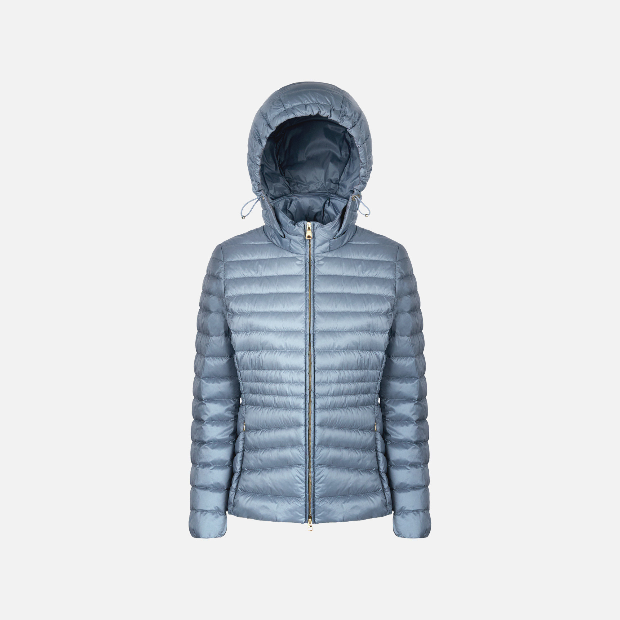 Light Blue Womens Down Jackets Geox Jaysen - Womens