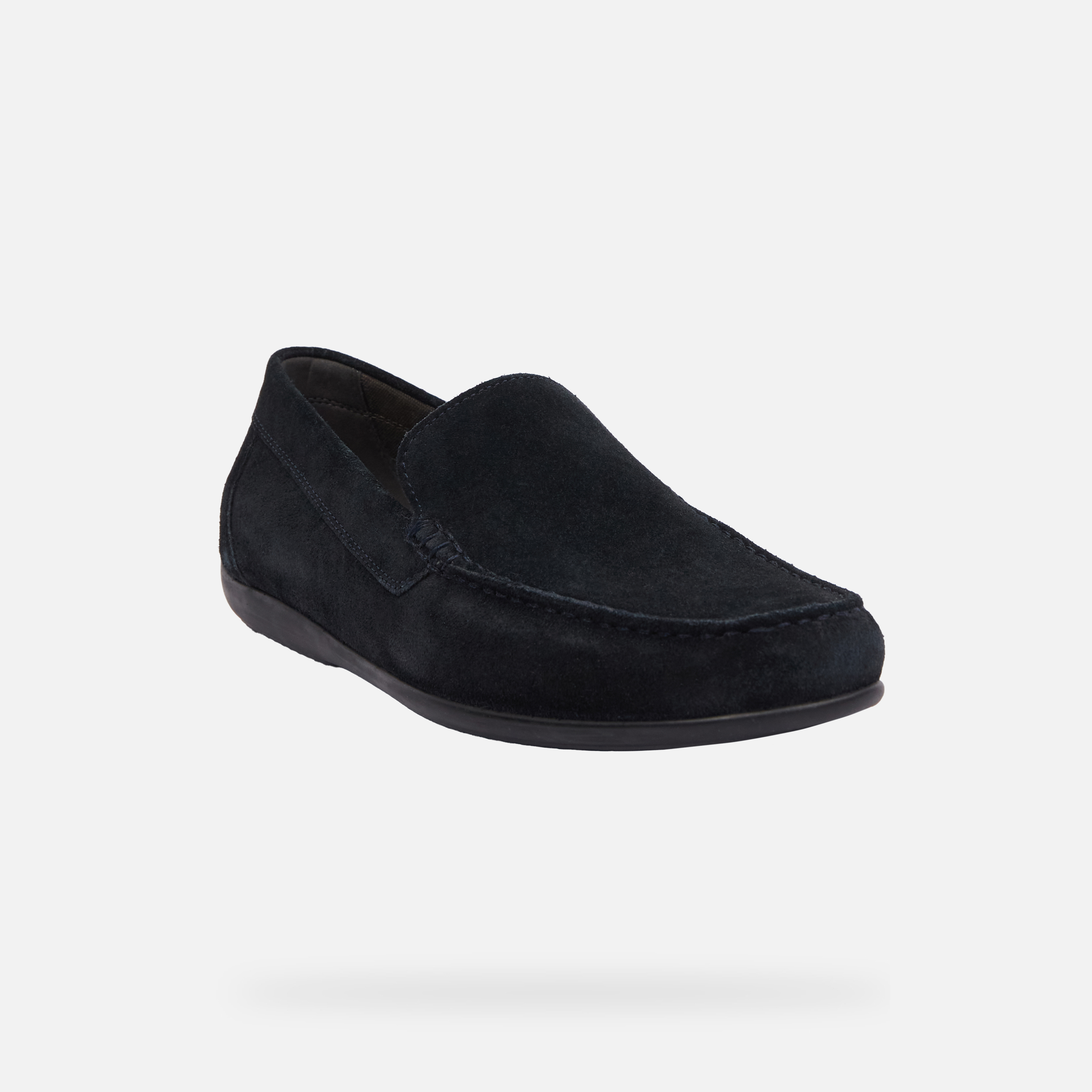 Dark blue men's loafers Geox Ascanio - Men's
