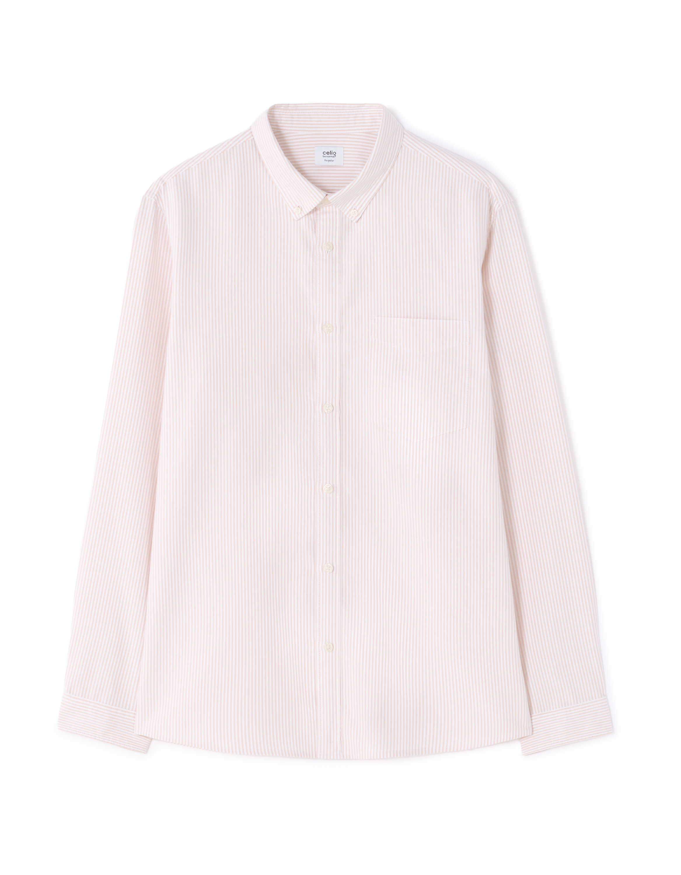 Košeľa regular oxford Caoxfordy Celio