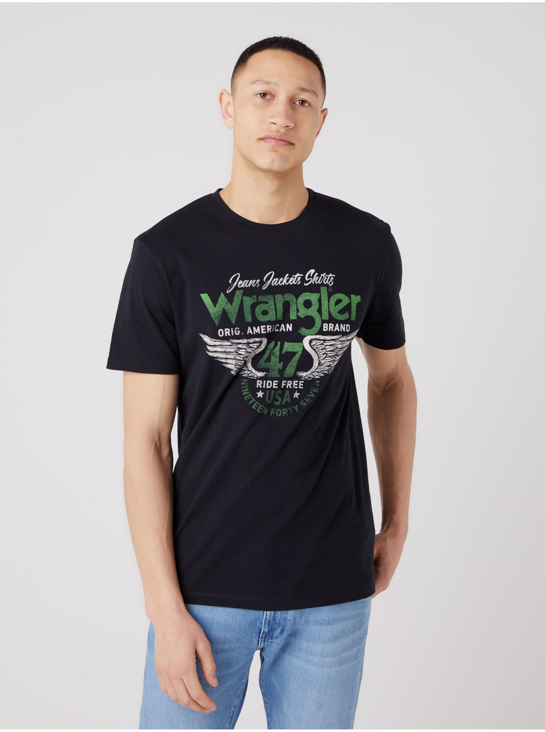 Pánske tričko Wrangler Printed