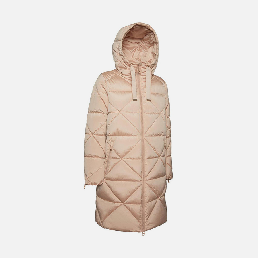 Pink women's parka Geox Allenie - Women's
