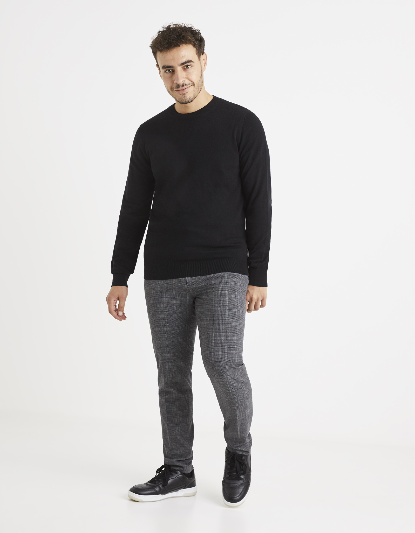 Pulovere pentru barbati Celio - negru