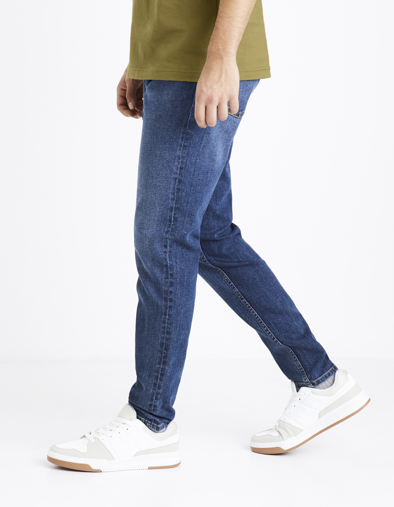 Skinny fit pentru barbati Celio - albastru
