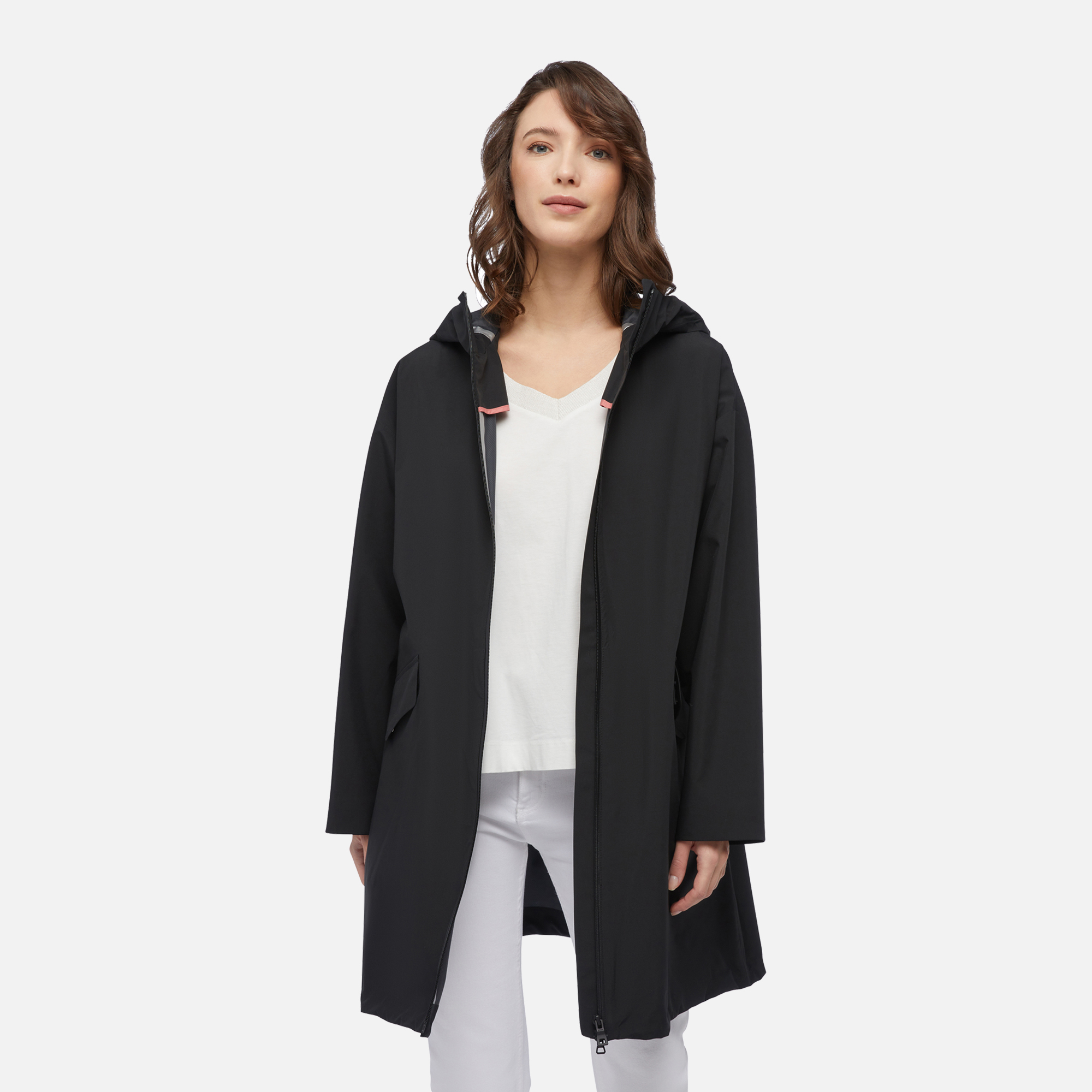 Black women's parka Geox Gendry - Women's