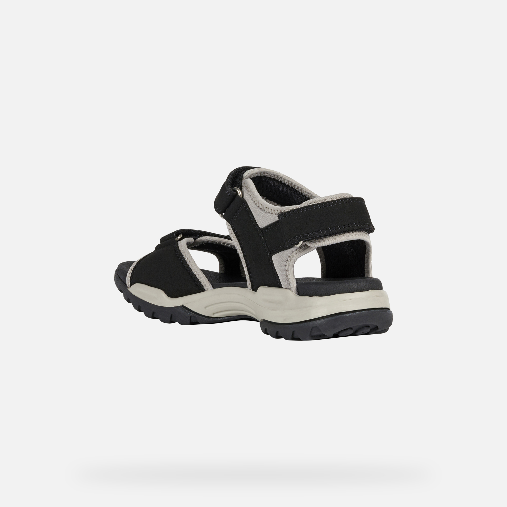 Black women&#039;s sandals Geox Borealis - Women&#039;s