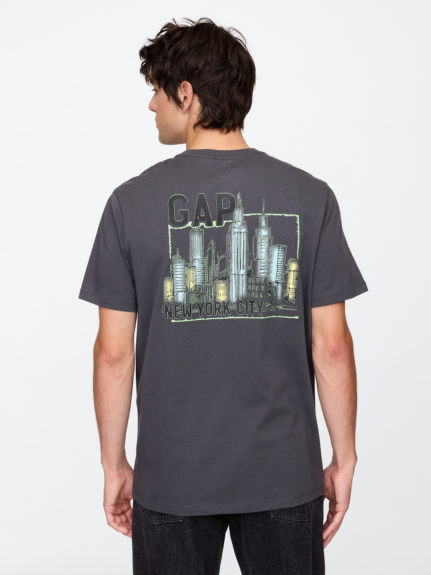 GAP T-shirt with logo - Men&#039;s