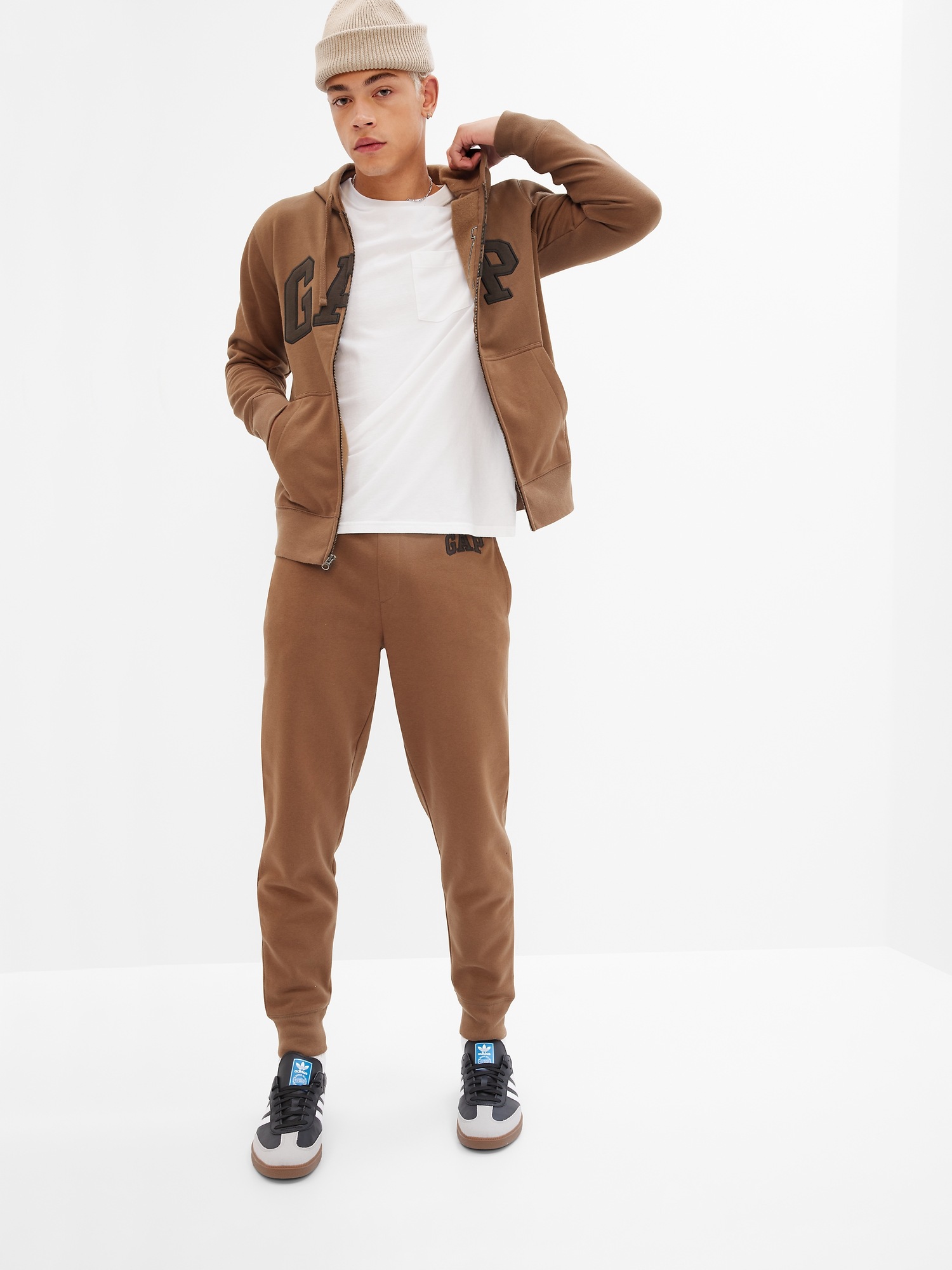 GAP Sweatpants with fleece logo - Men