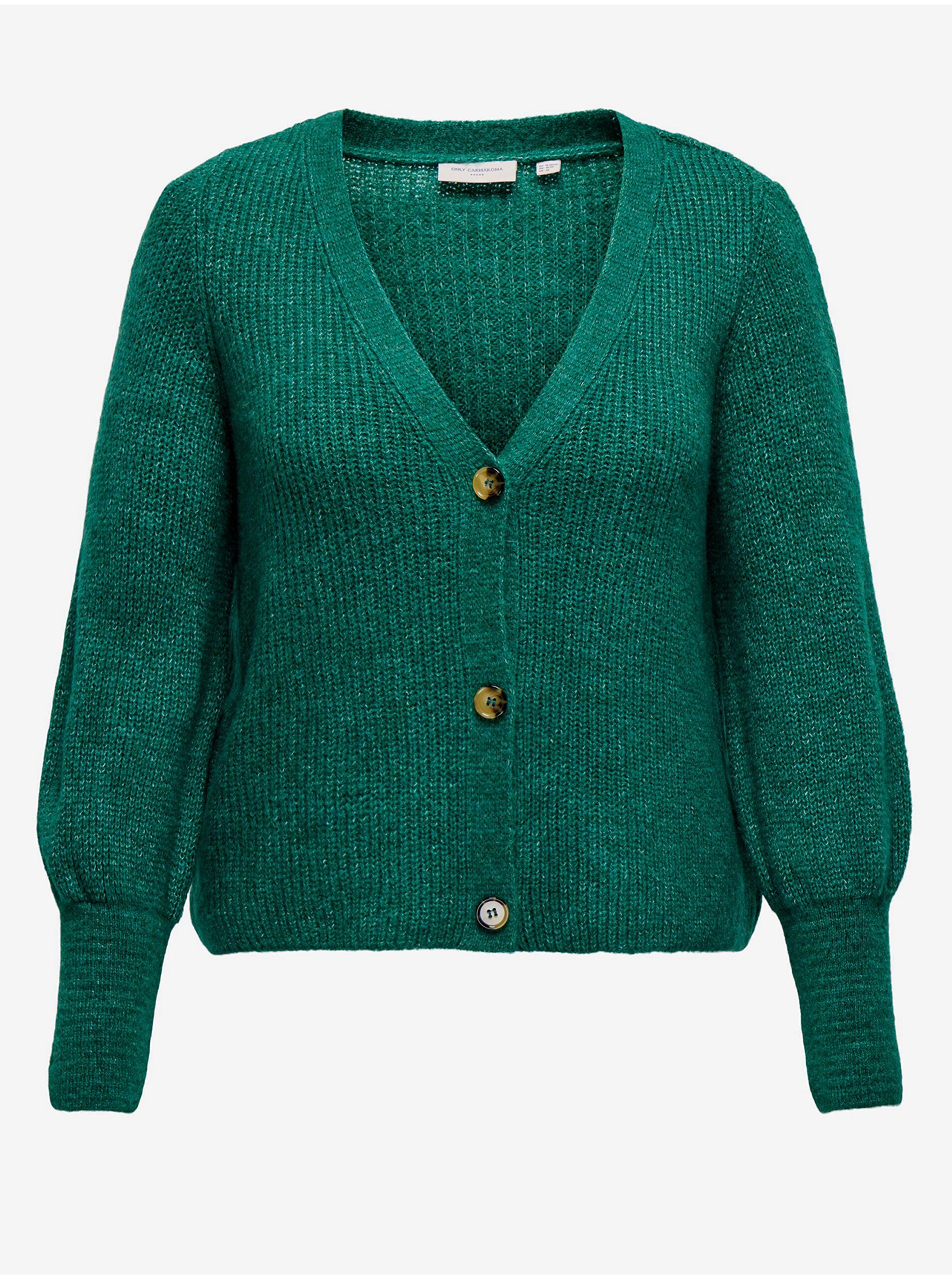 Marimi curvy pentru femei ONLY CARMAKOMA - verde
