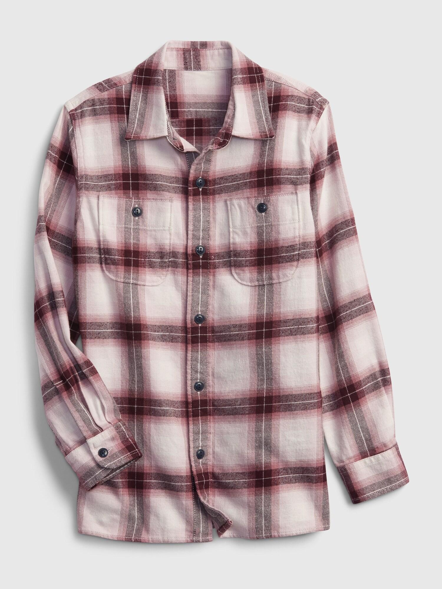 GAP Kids Flannel Shirt Cube - Boys