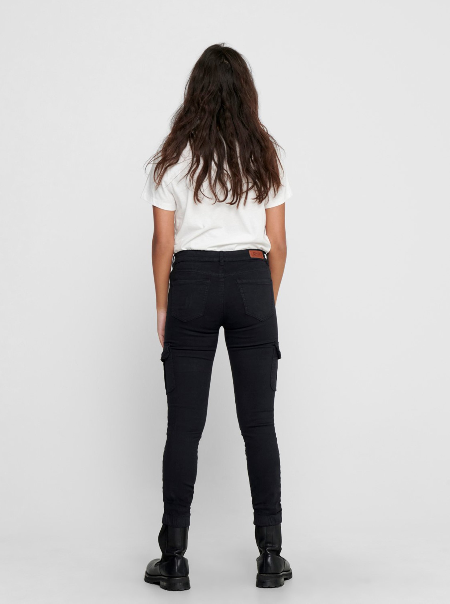 Black pants with only pockets