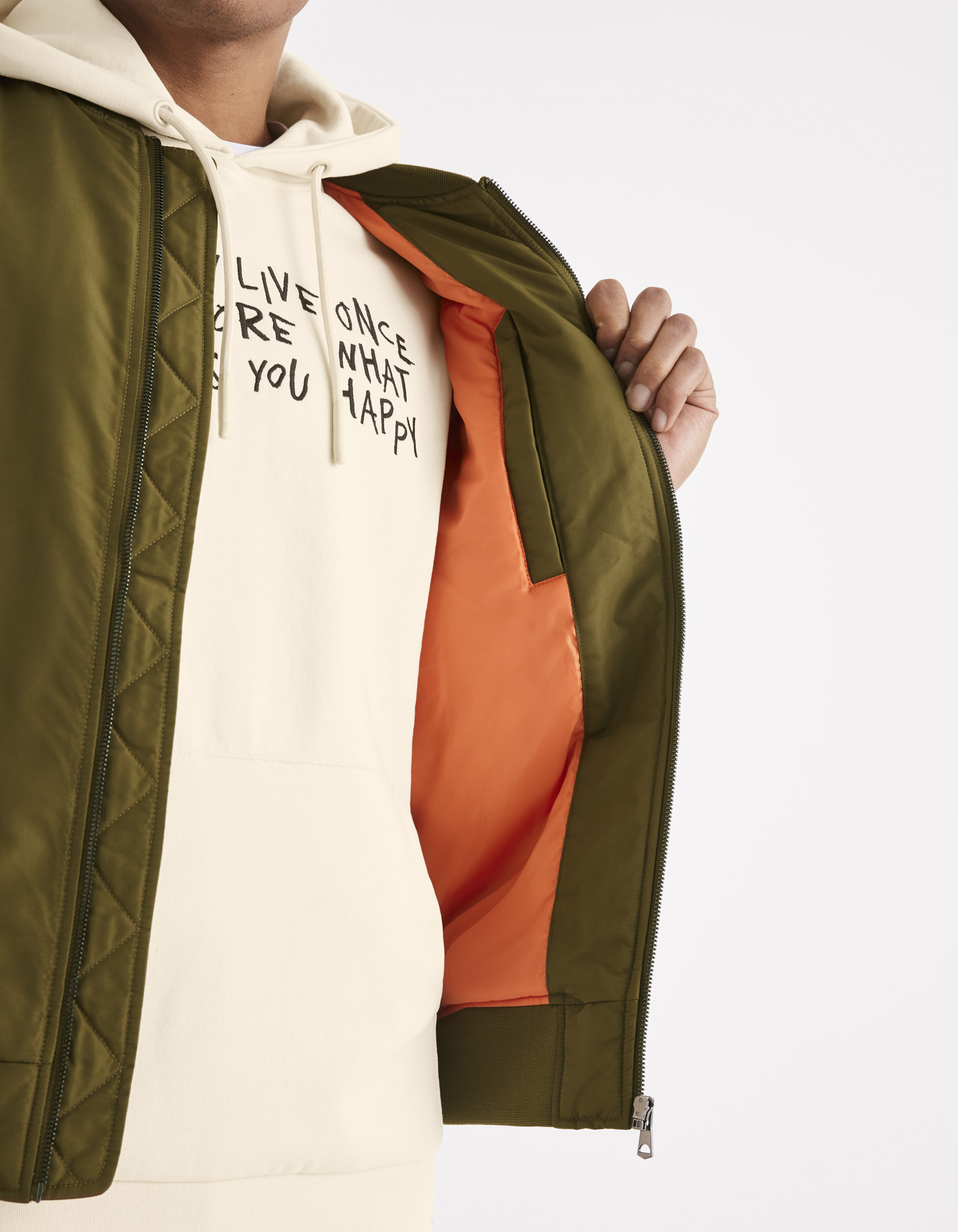 Jachete si tricouri pentru barbati Celio - verde