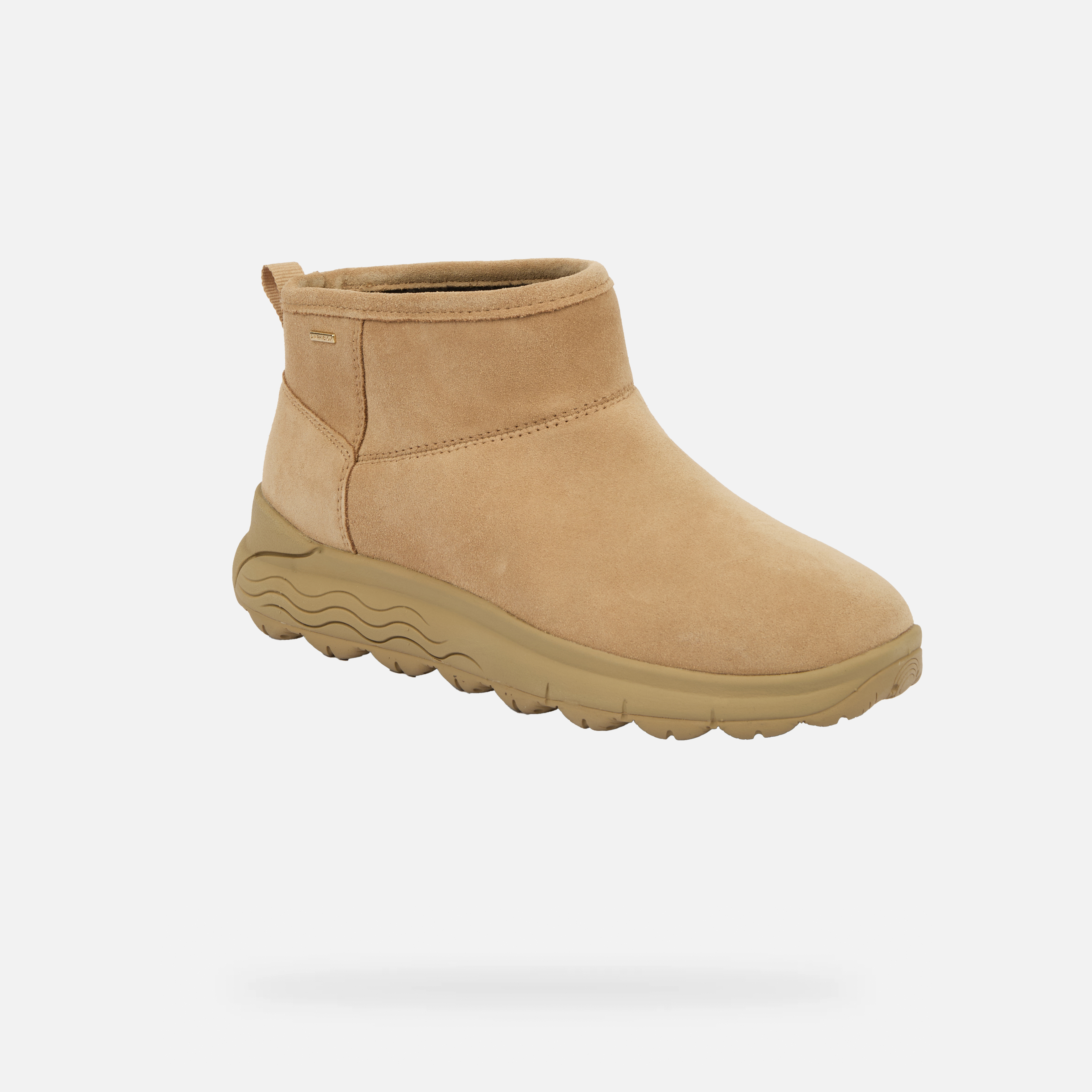 Beige women's ankle boots Geox Spherica 4x4 B ABX - Women's