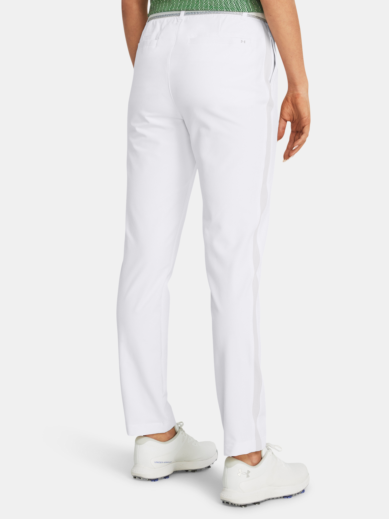 Women's Under Armour UA Drive Pant-WHT - Women's