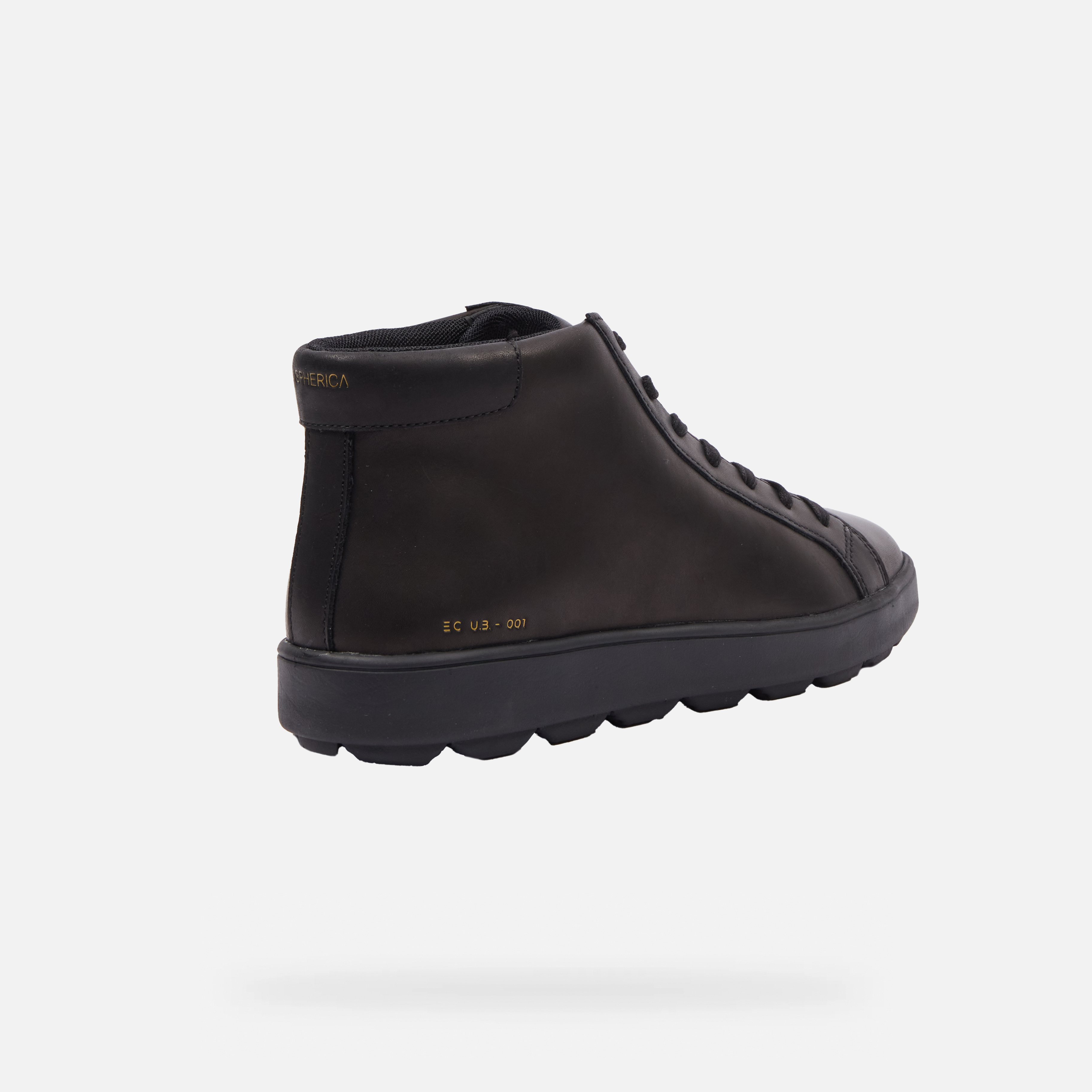 Black men's sneakers Geox Spherica Ecub-1 - Men's