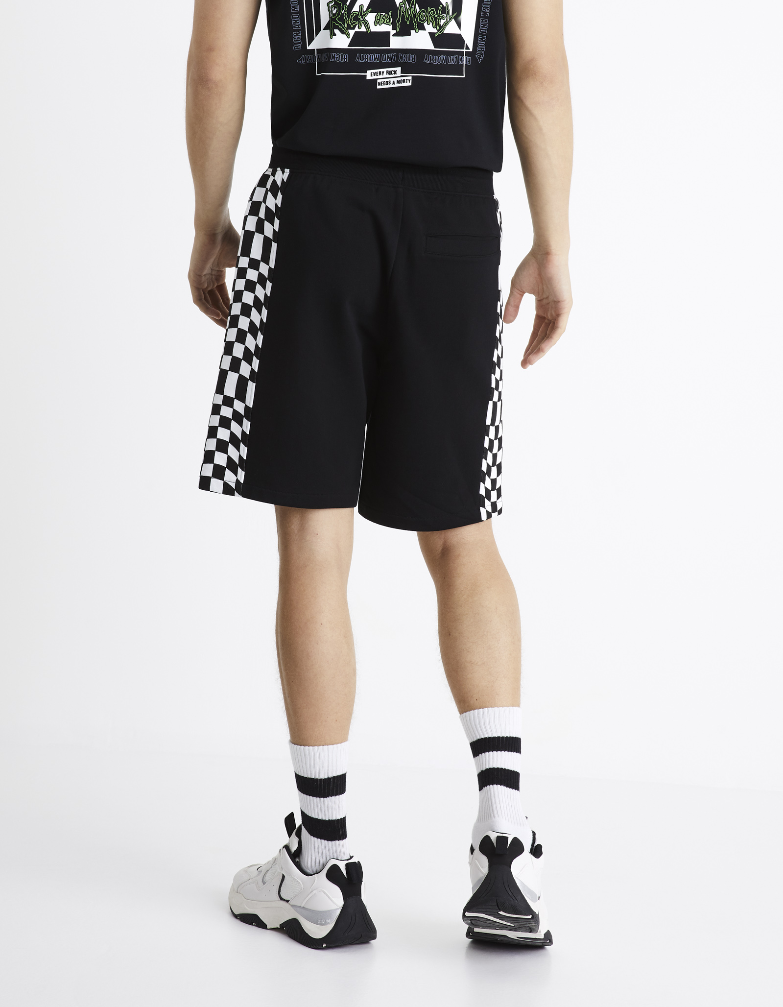 Pantaloni scurti pentru barbati Celio - negru