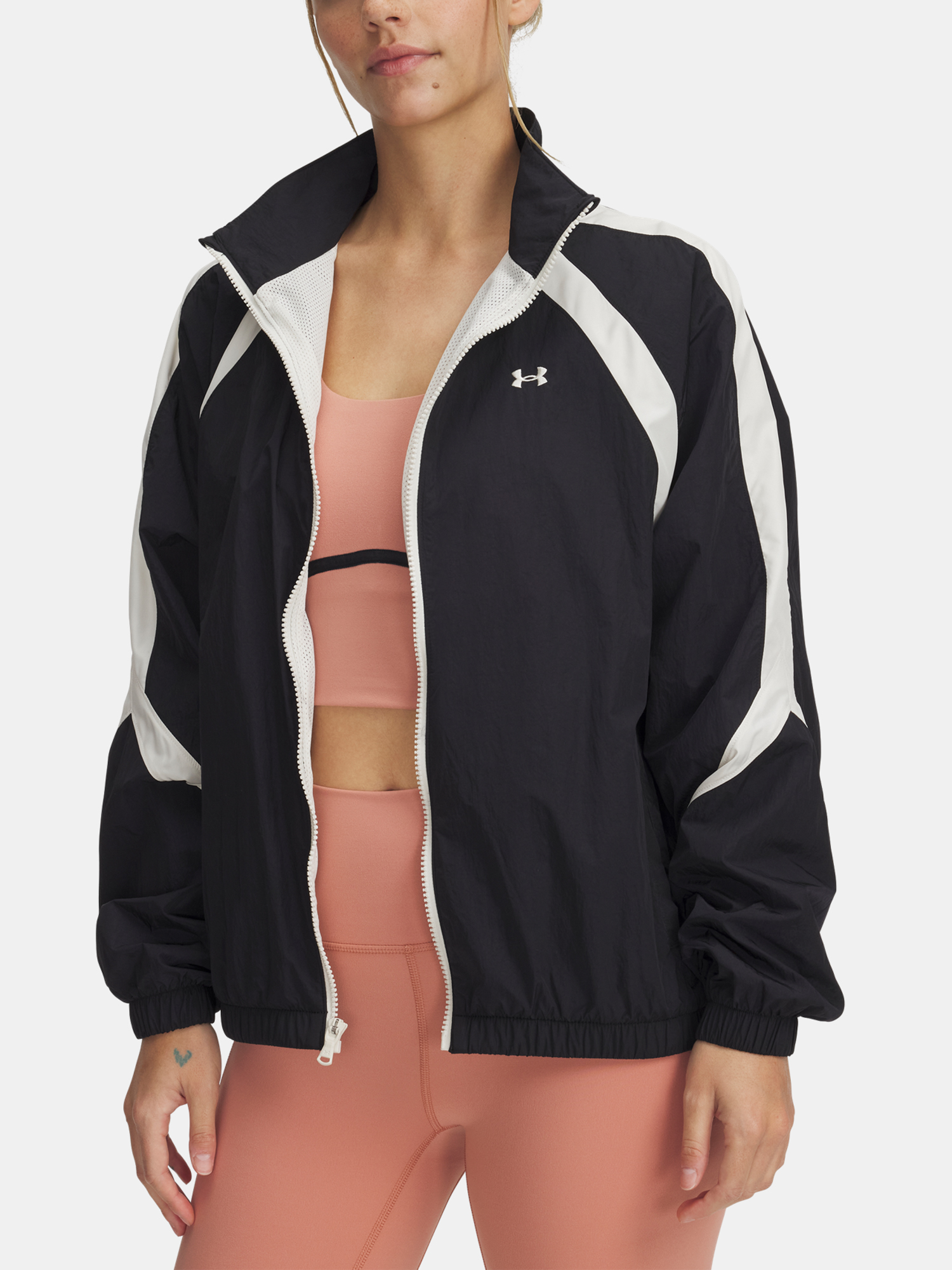 Women&#039;s Under Armour Icon Crinkle Track Jacket - Women&#039;s
