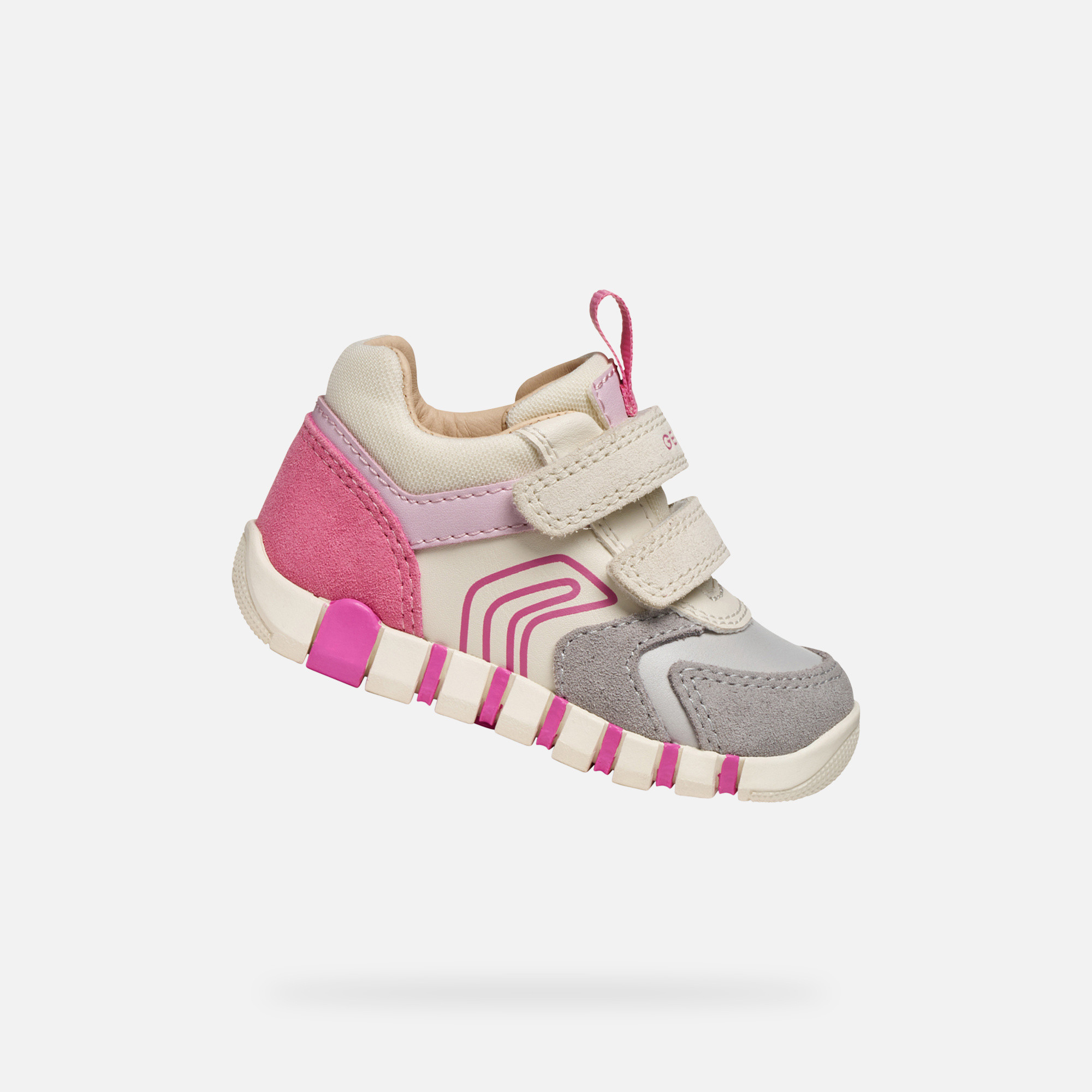 Girls First Steps Geox Iupidoo Grey - Girls