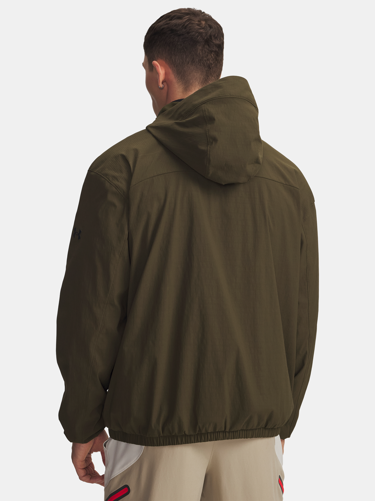 Men&#039;s Under Armour UA Unstoppable Txt Woven Jacket Jkt-GRN - Mens