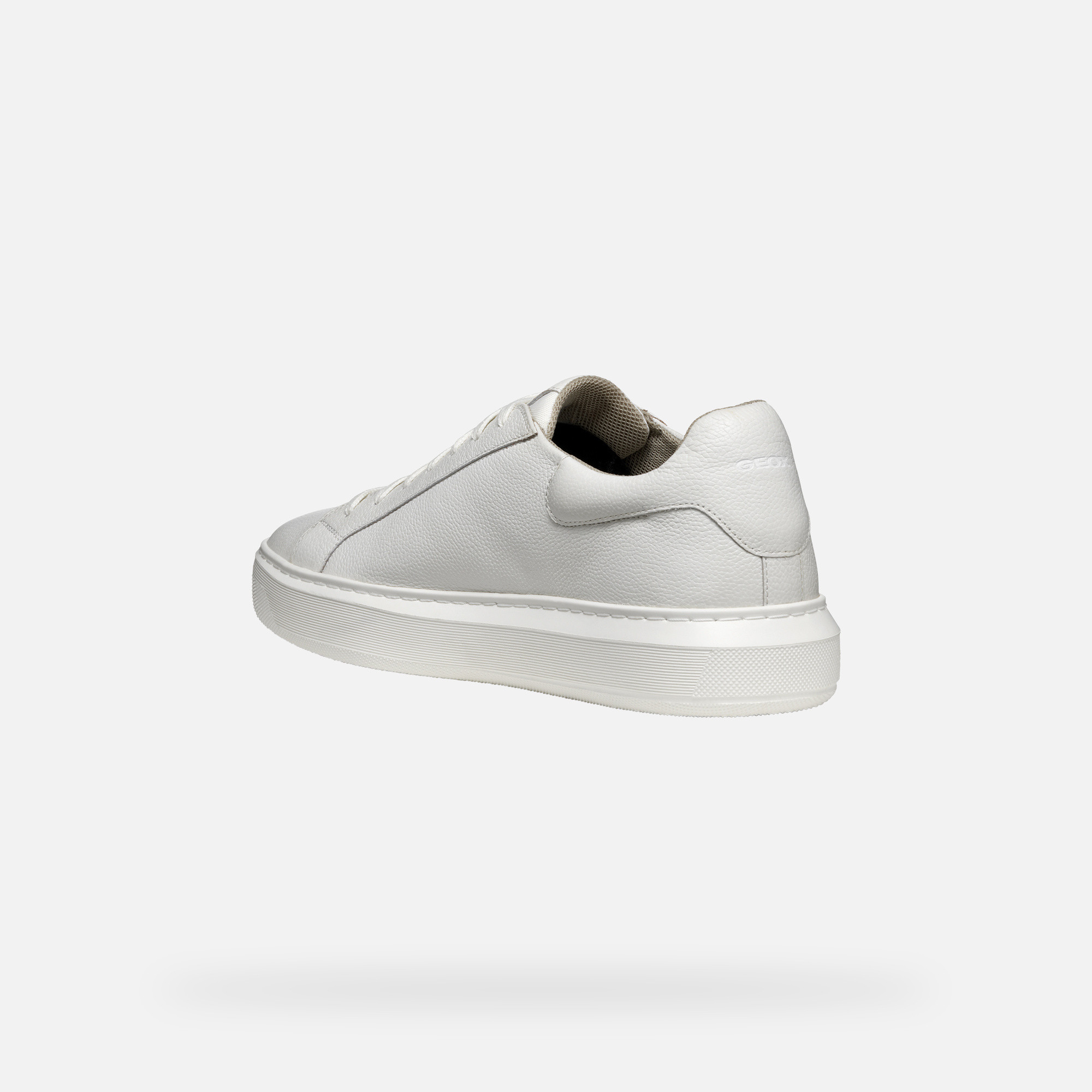 White men's sneakers Geox Deiven - Men's