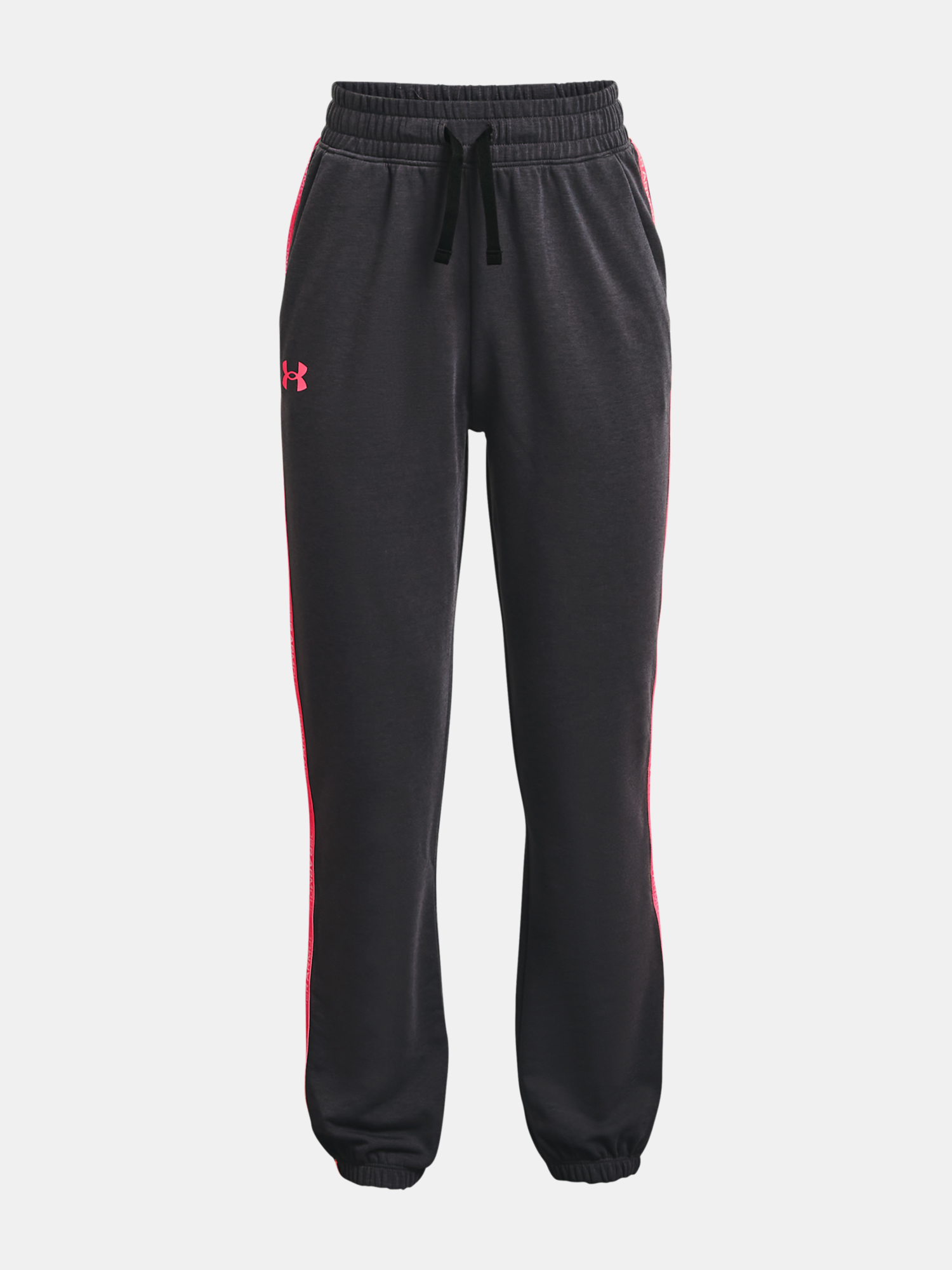 Under Armour Tepláky Rival Terry Taped Pant-BLK - Holky