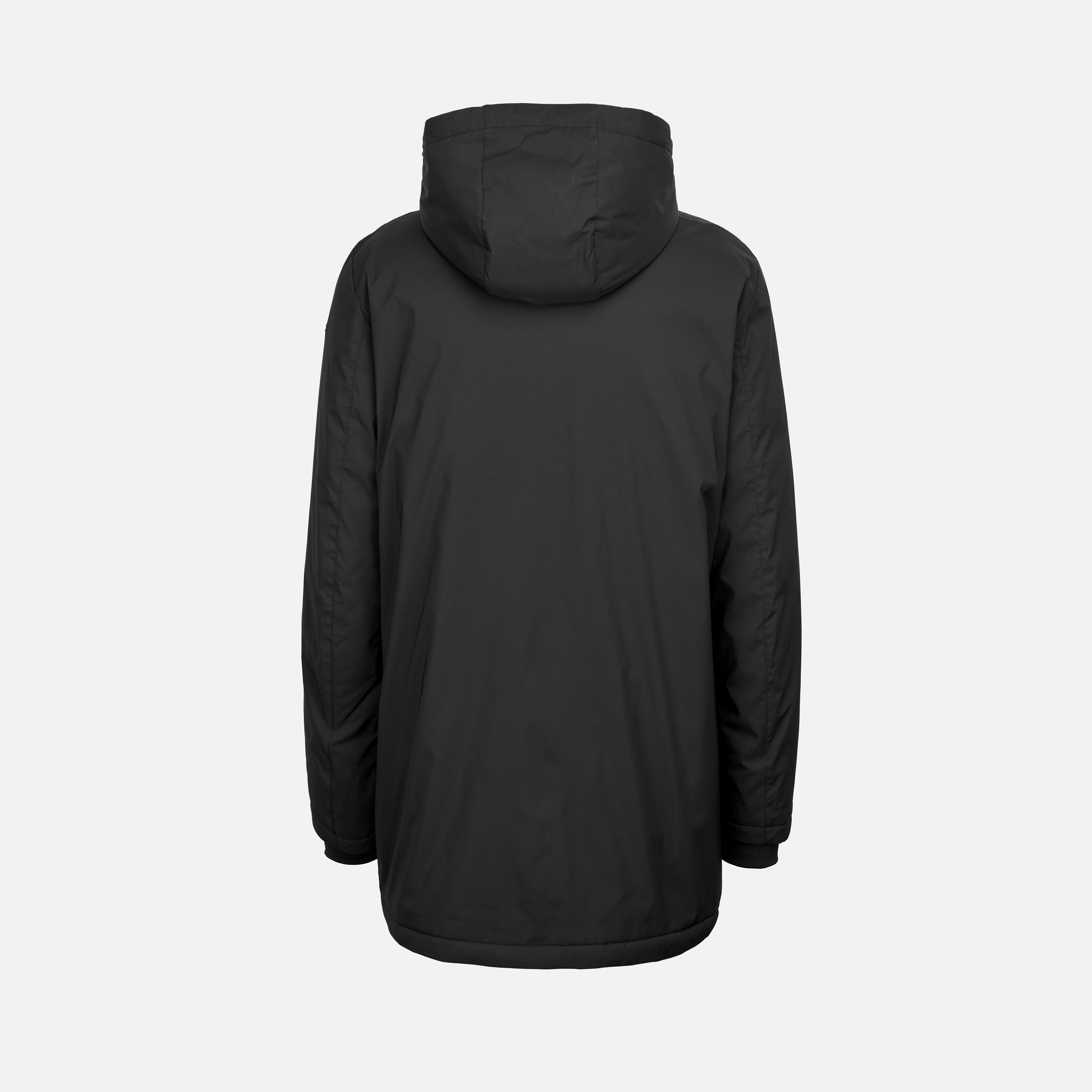 Parka neagră pentru bărbați Geox Doray