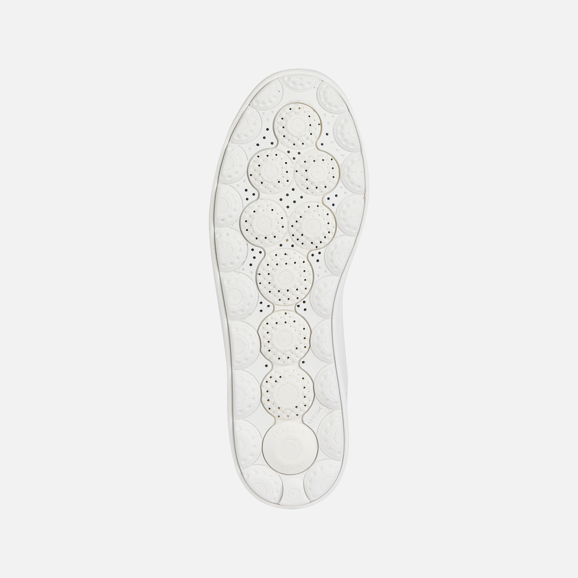 White men's sneakers Geox Spherica ECUB-1 - Men