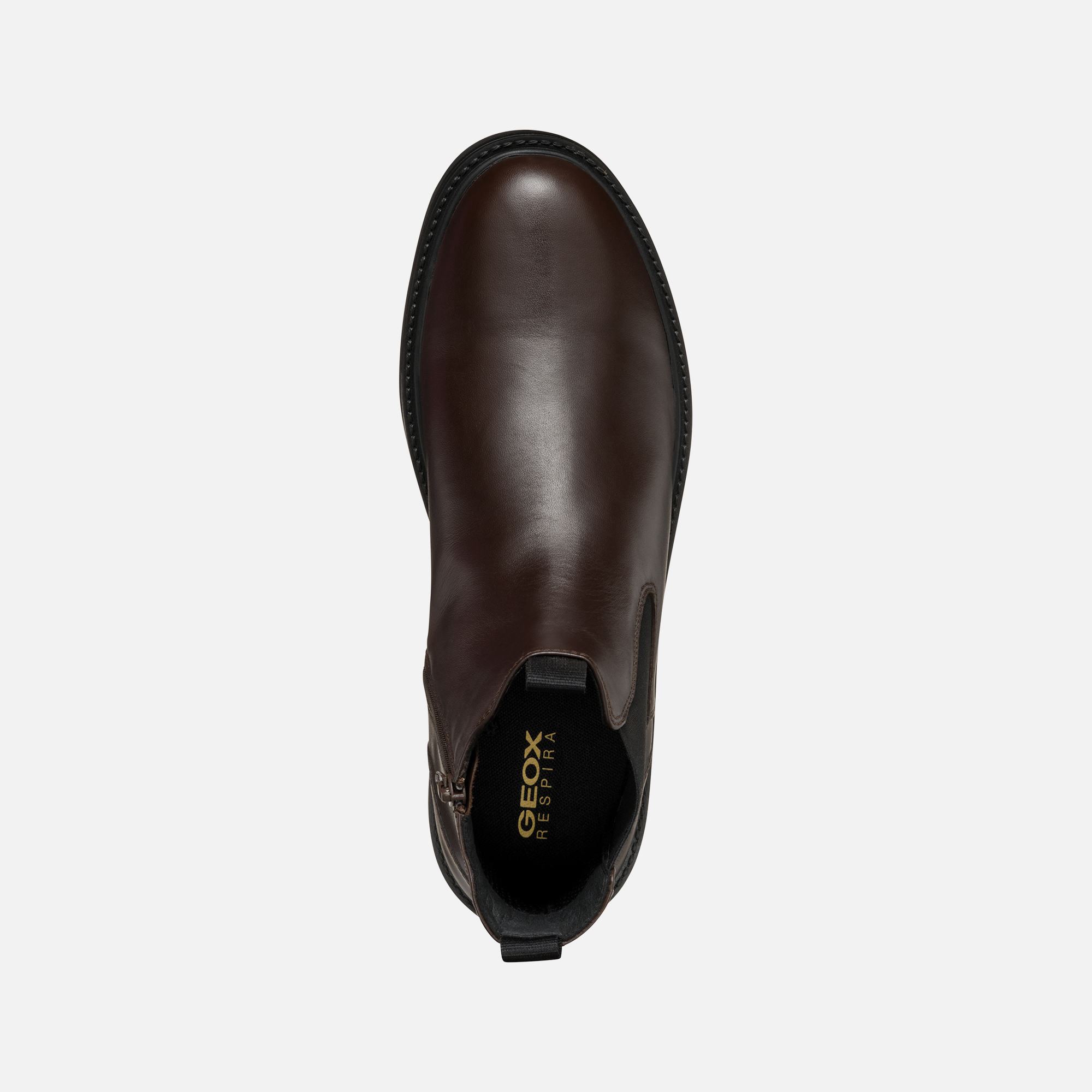 Brown men&#039;s ankle boots Geox Lagorai + Grip A - Men&#039;s