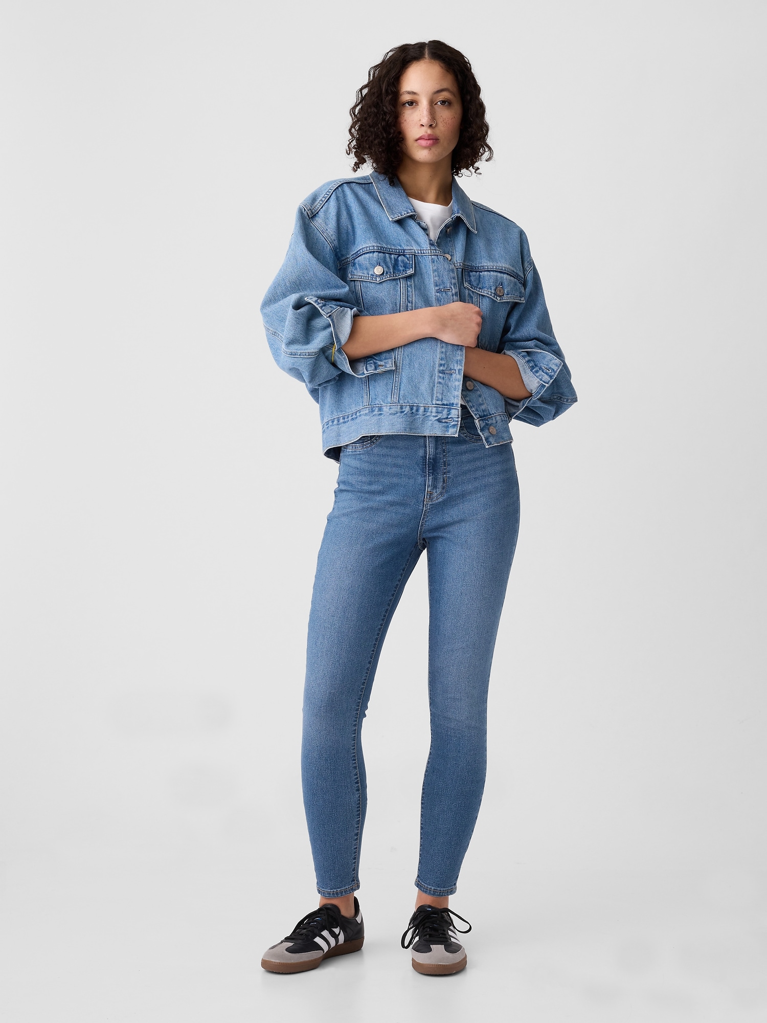 GAP jeggings jeggings high rise - Women's