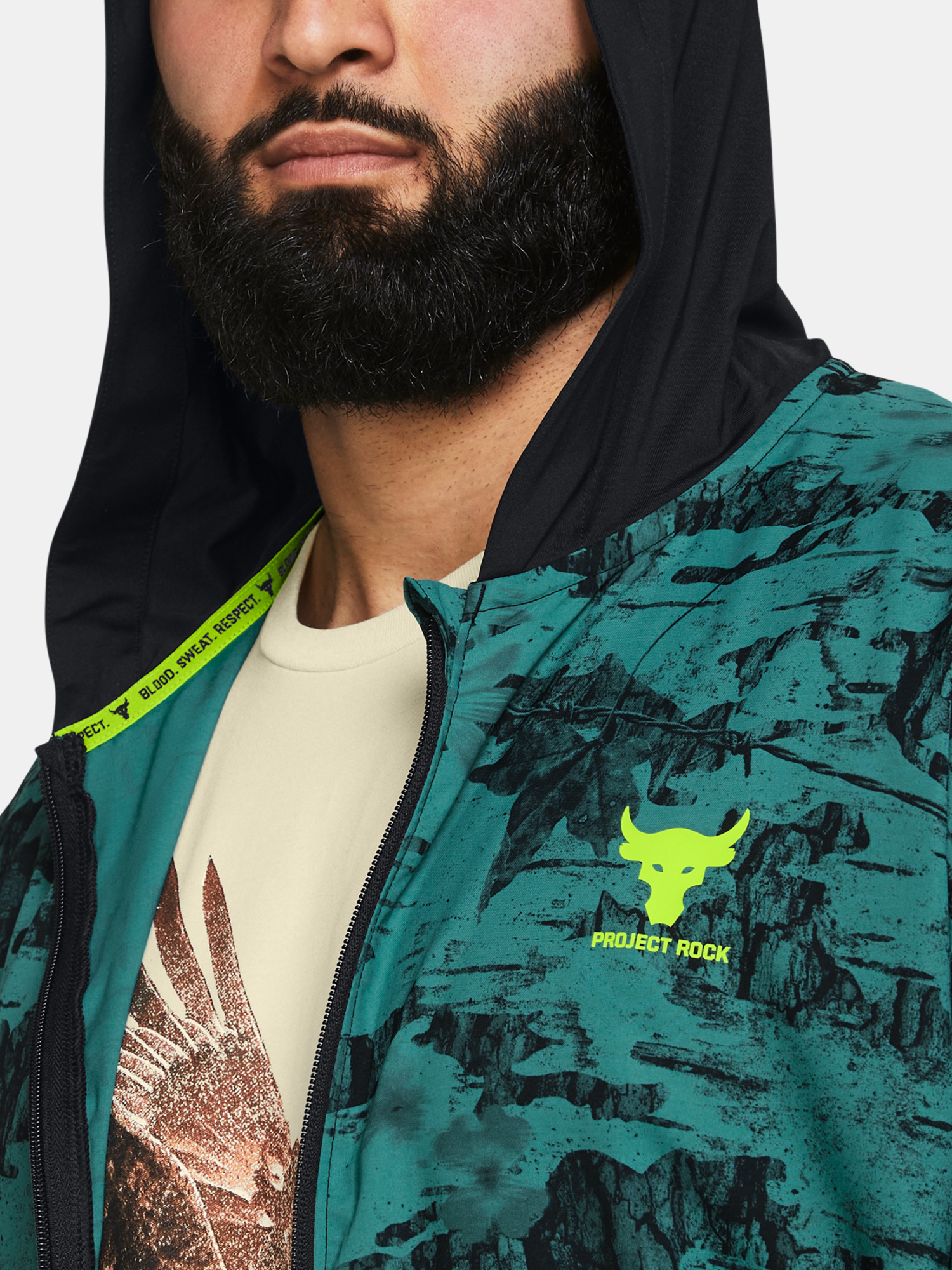 Under Armour Jacket Pjt Rck Iso Tide Hybrid Jkt-BLU - Men