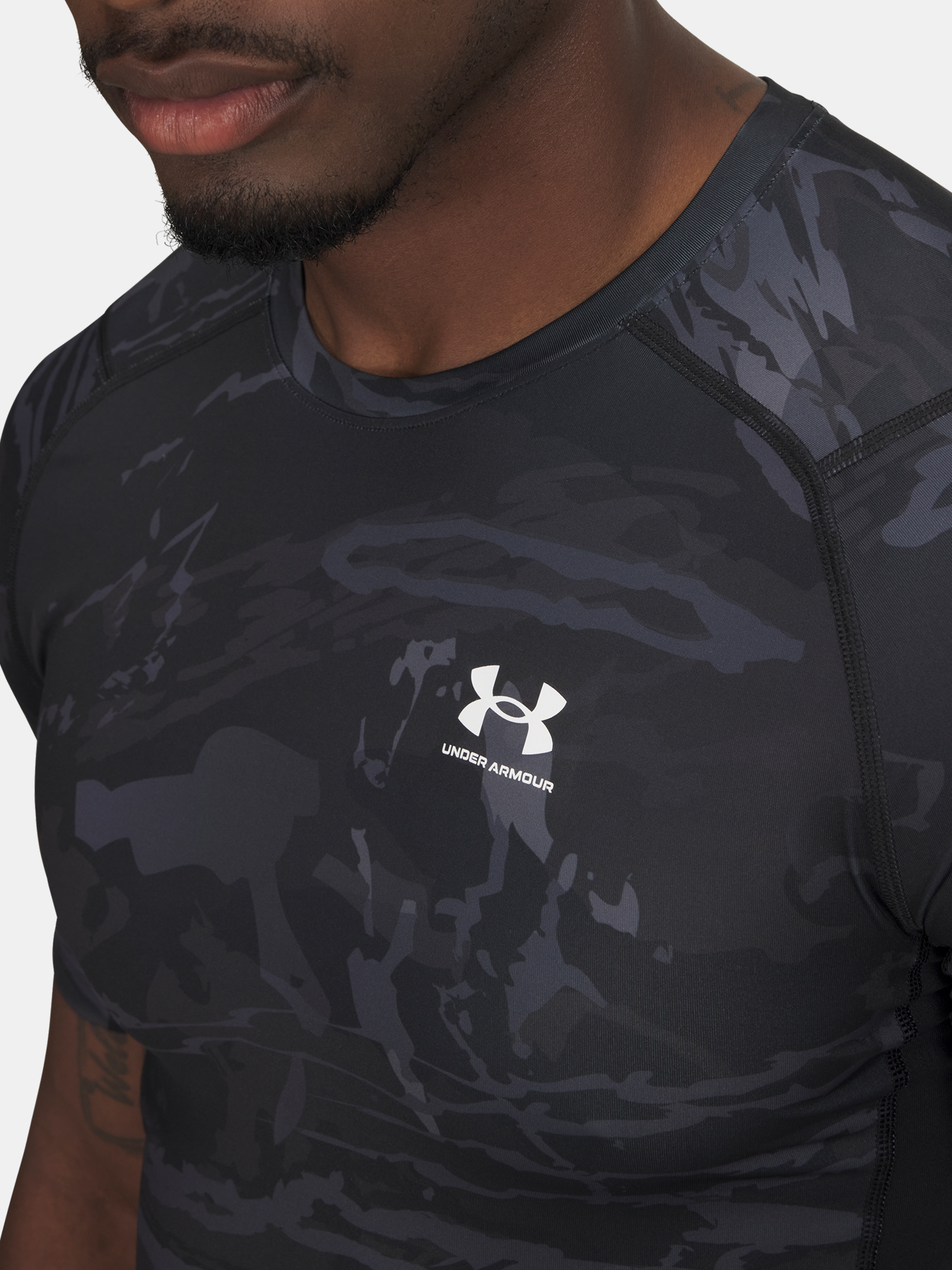 Men&#039;s T-shirt Under Armour UA HG Armour Printed SS - Men&#039;s