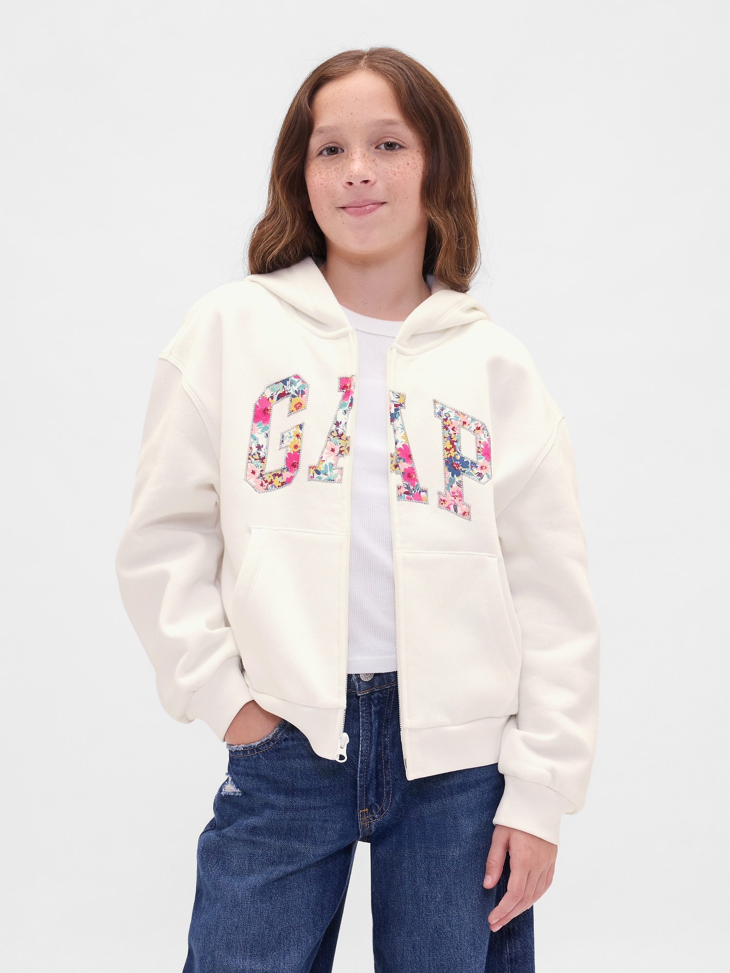 GAP Children's Oversize Sweatshirt VintageSoft - Girls