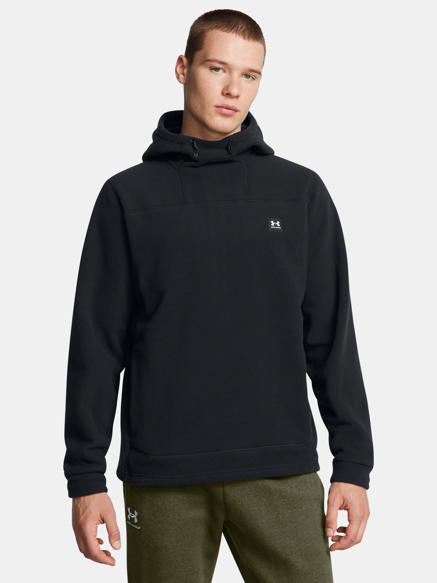 Men's sweatshirt Under Armour UA Expanse Fleece Hoodie-BLK - Men's