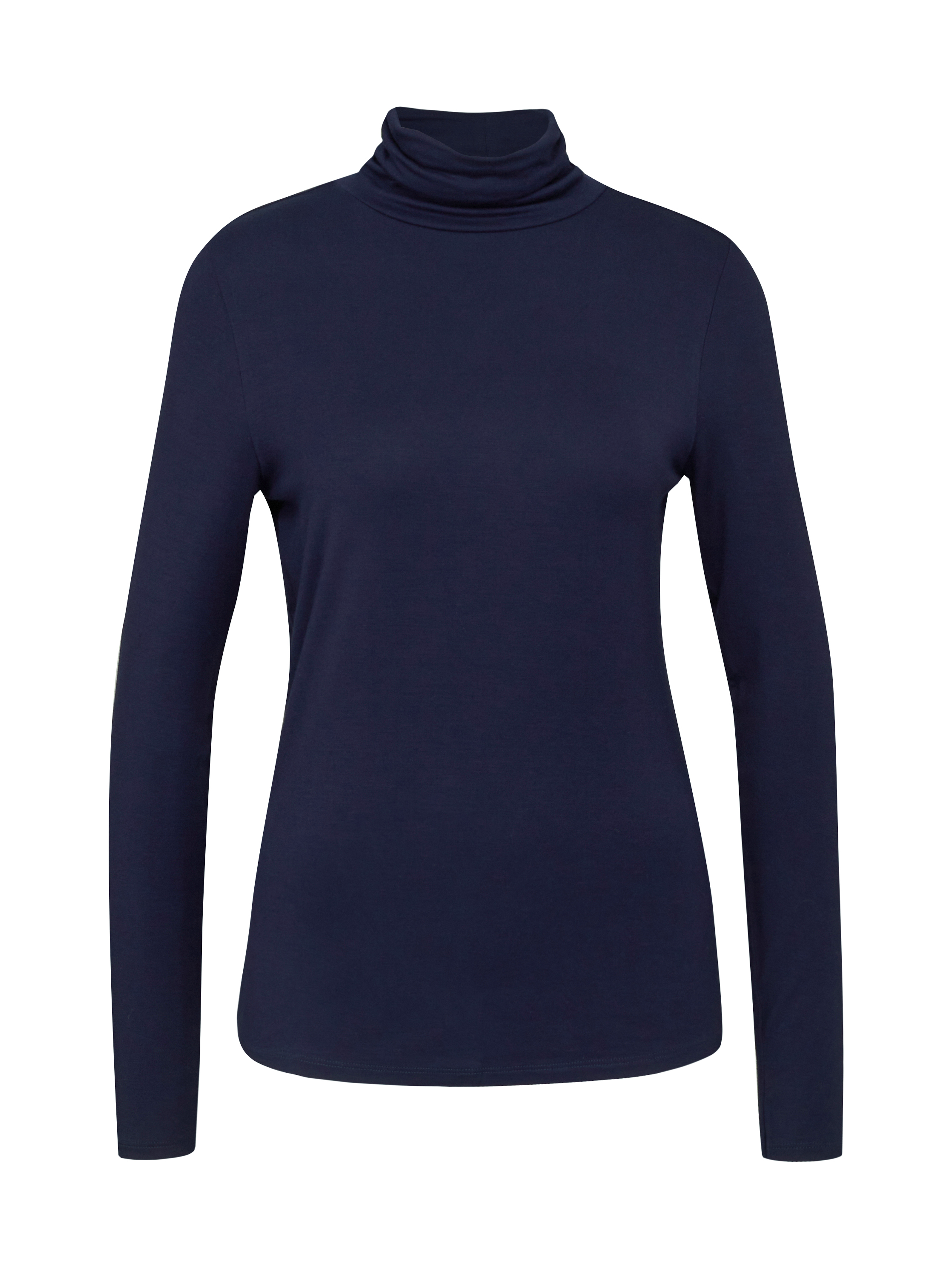 Navy Blue Women's T-Shirt with Turtleneck ORSAY - Women's
