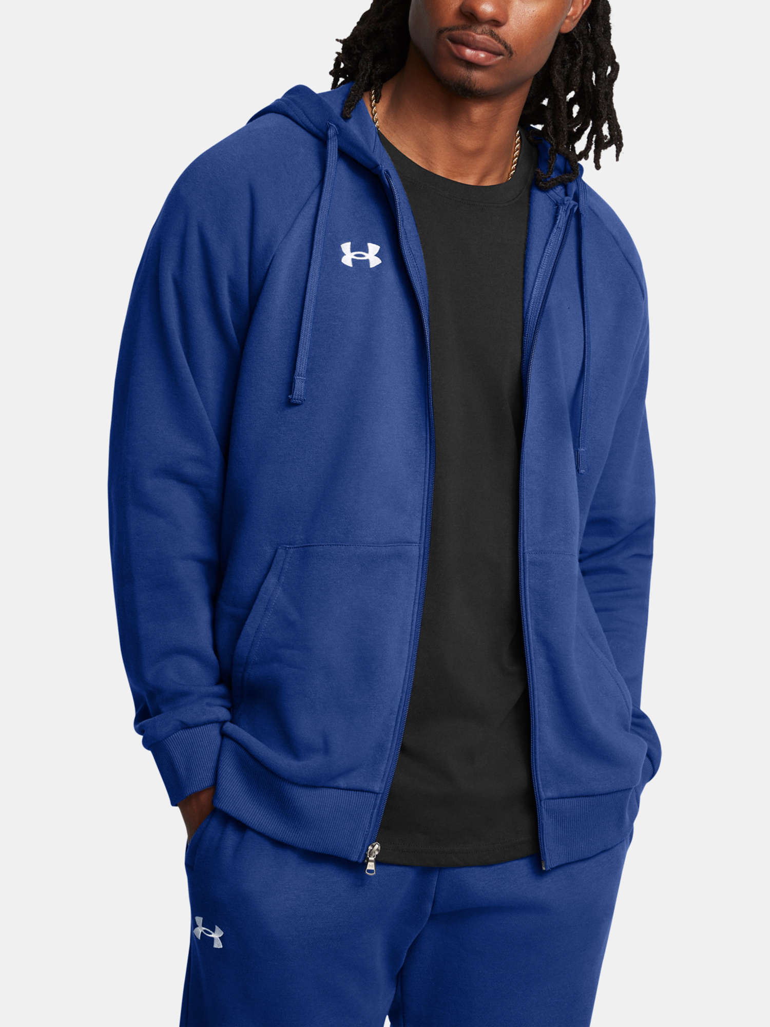 Men's Under Armour UA Rival Fleece FZ Hoodie - Men's