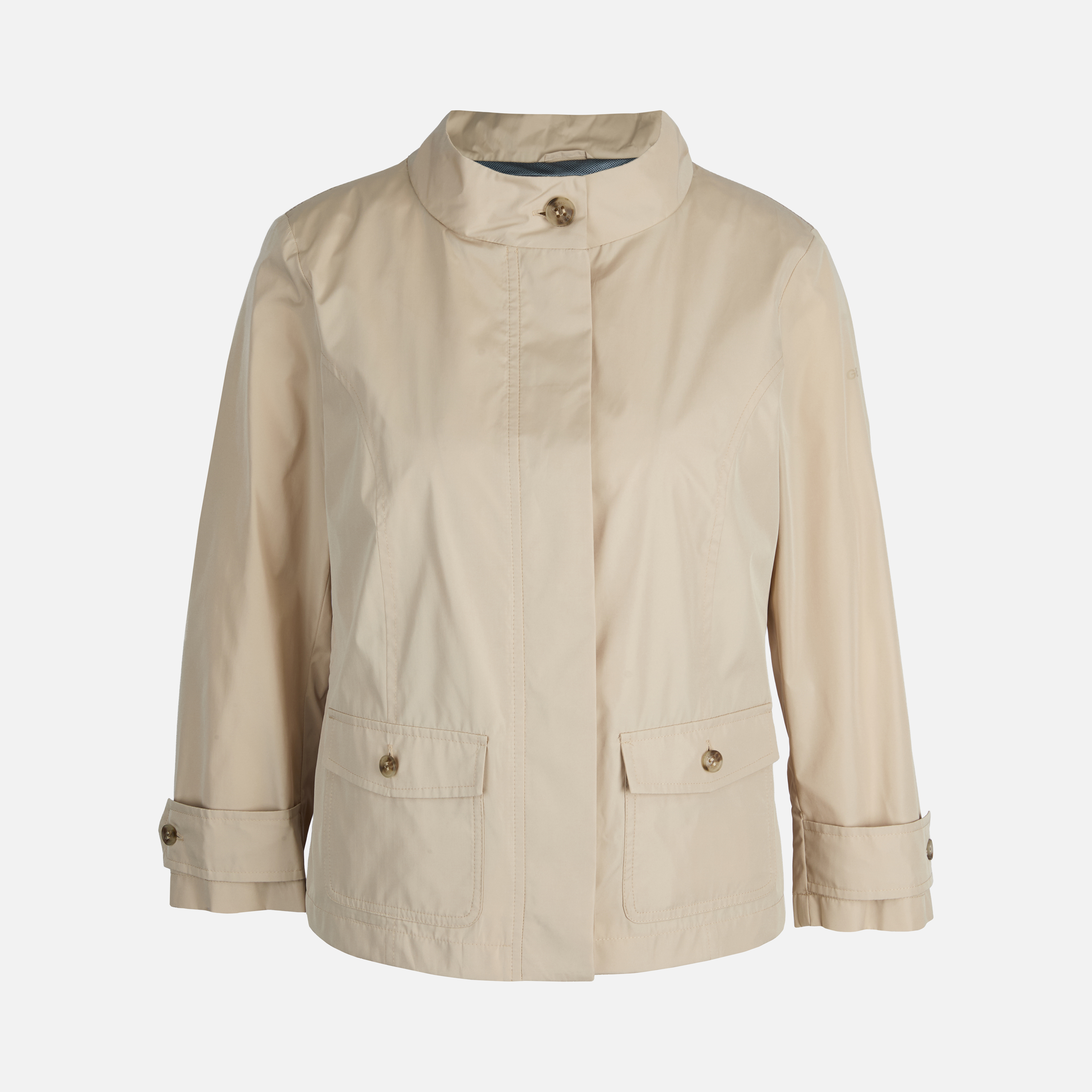 Beige Women's Geox Gelsa Jacket - Women's