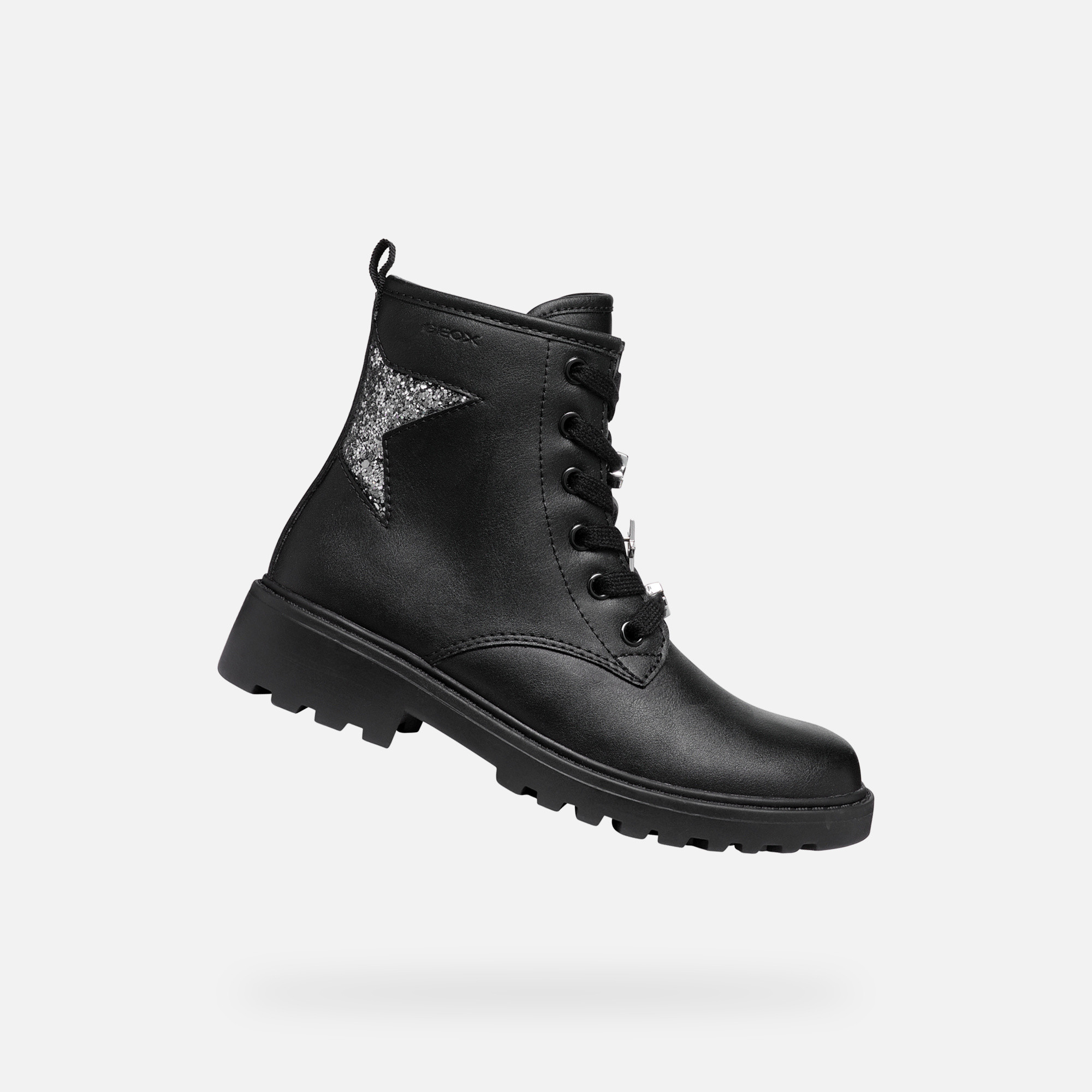 Черни боти Geox Casey за момичета